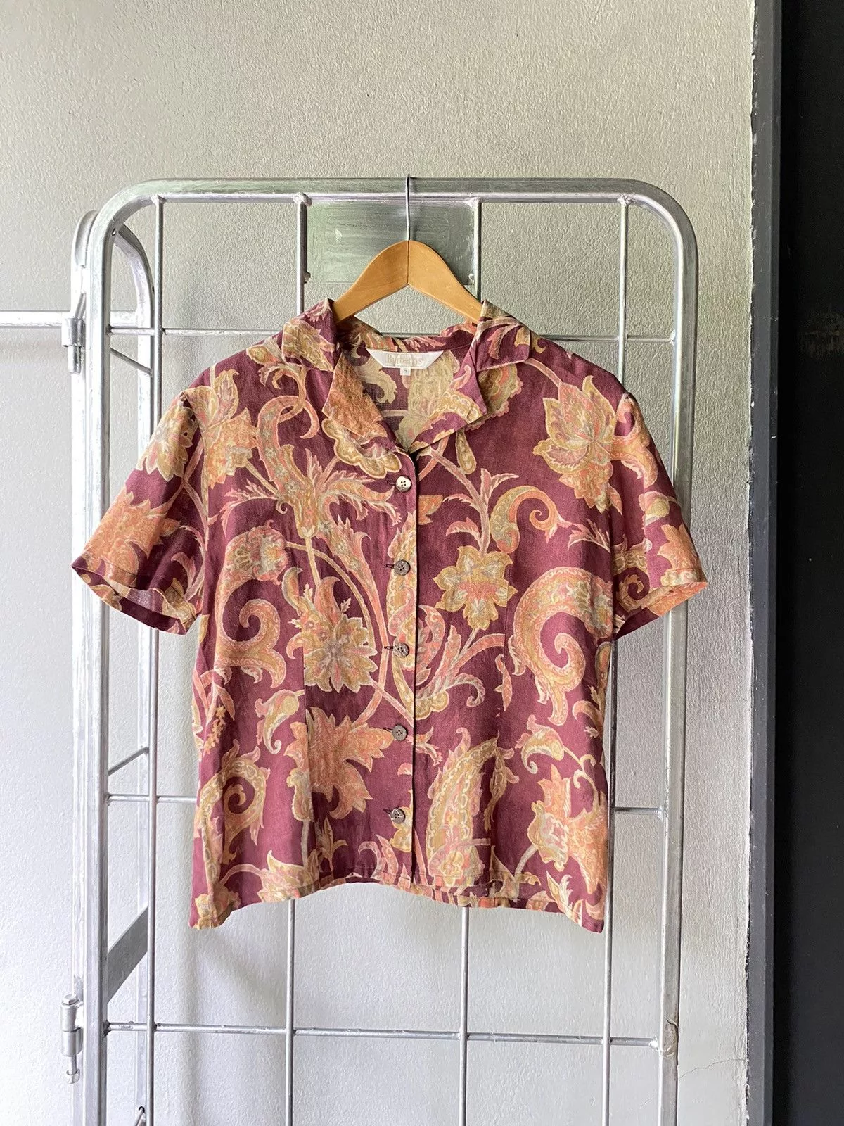 Burberry Button Ups Burberry vintage floral print blouse Multi