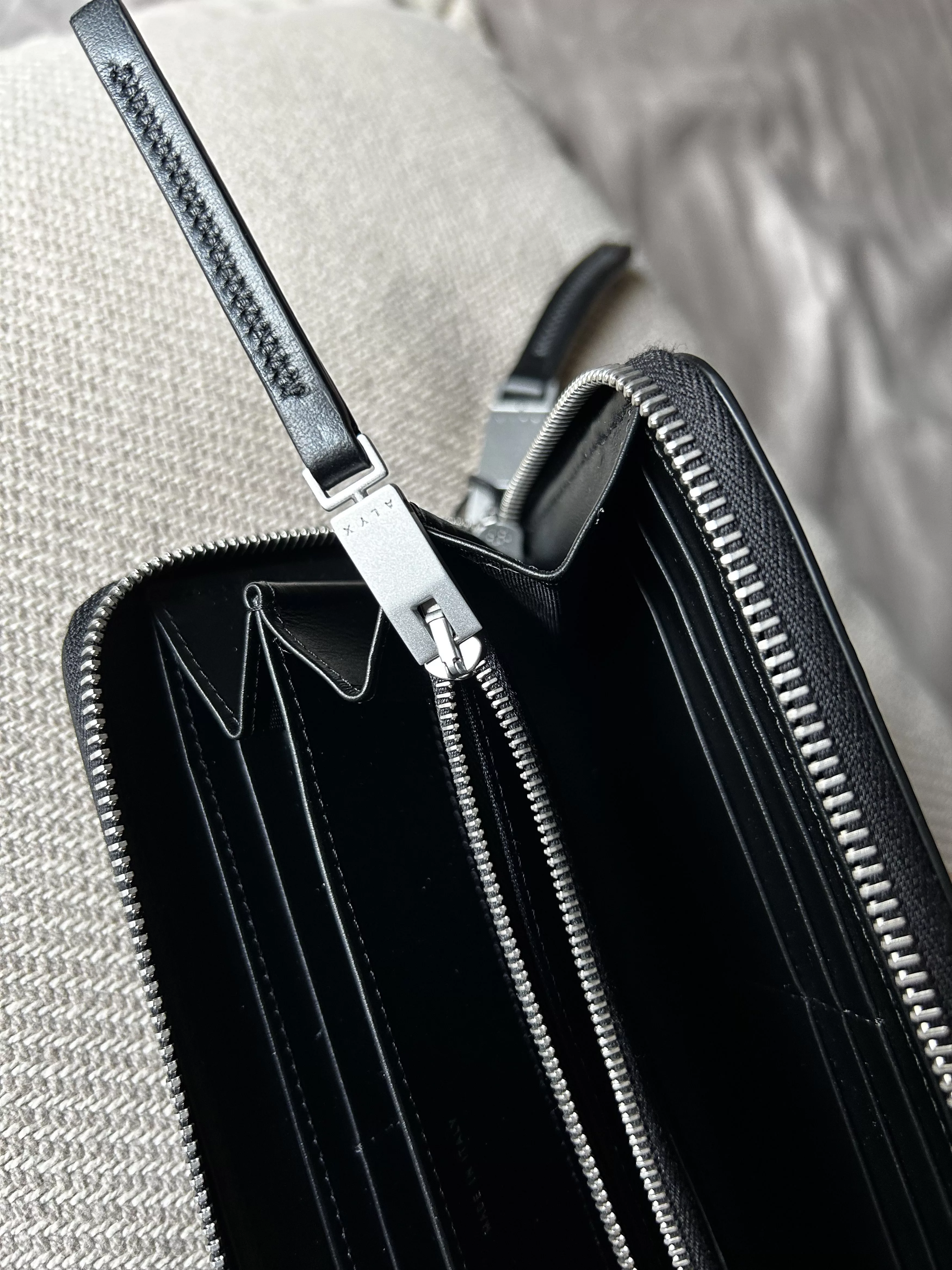 1017 ALYX 9SM Wallets 1017 ALYX 9SM BAXTER WALLET Black