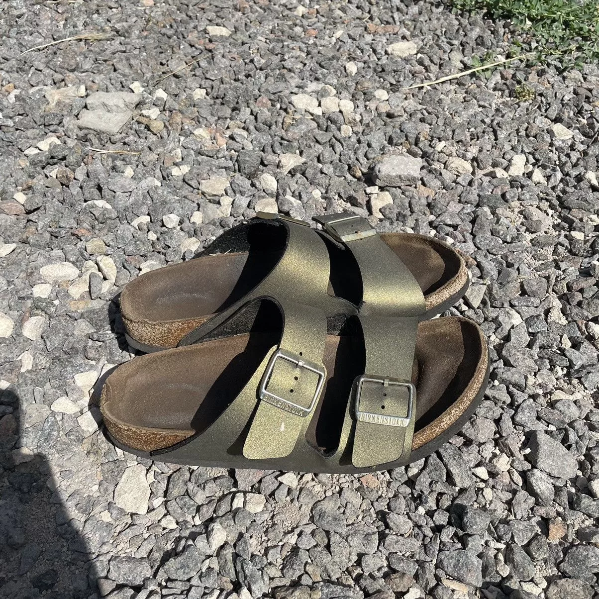 Birkenstock sandals slip on Germany shoes 41 Multi Streetwear