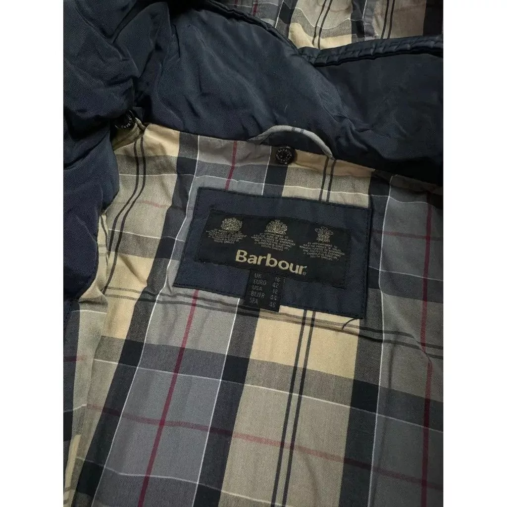 Barbour Jackets Barbour Jacket Navy With Pattern Navy Size 44 fit XL Blue