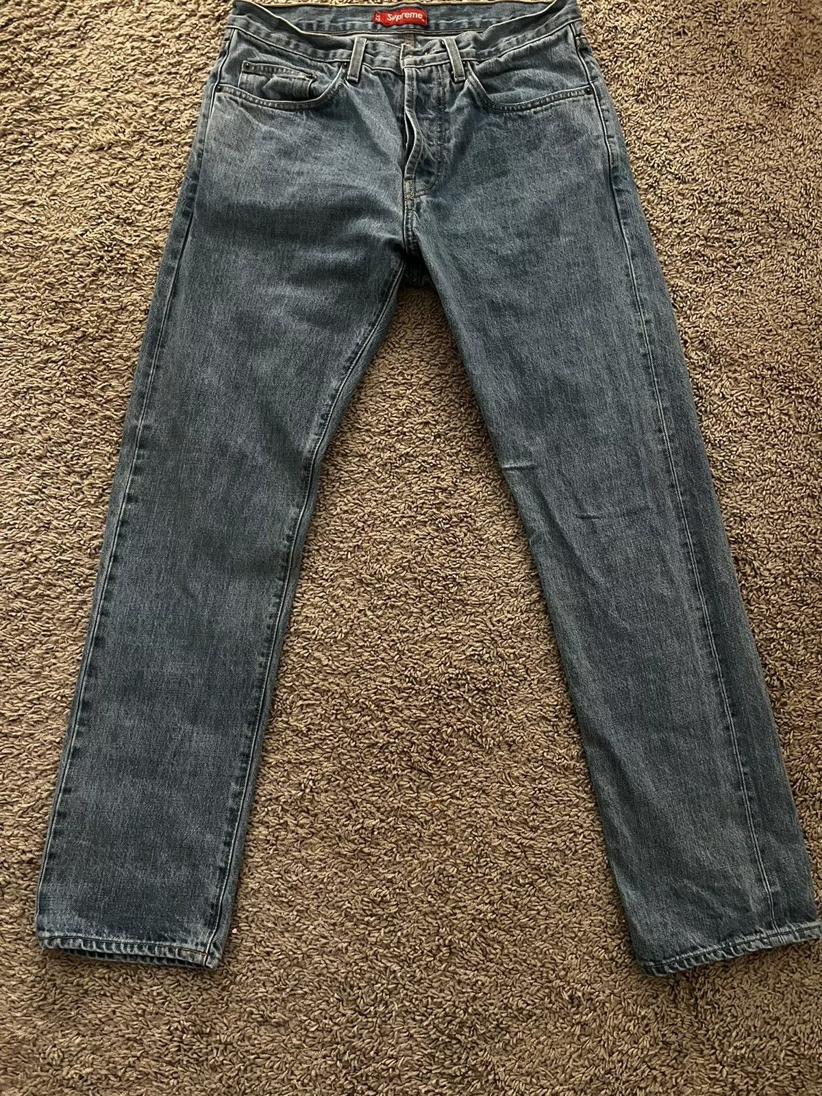 Supreme Denim Supreme Stonewashed Blue Jean M32