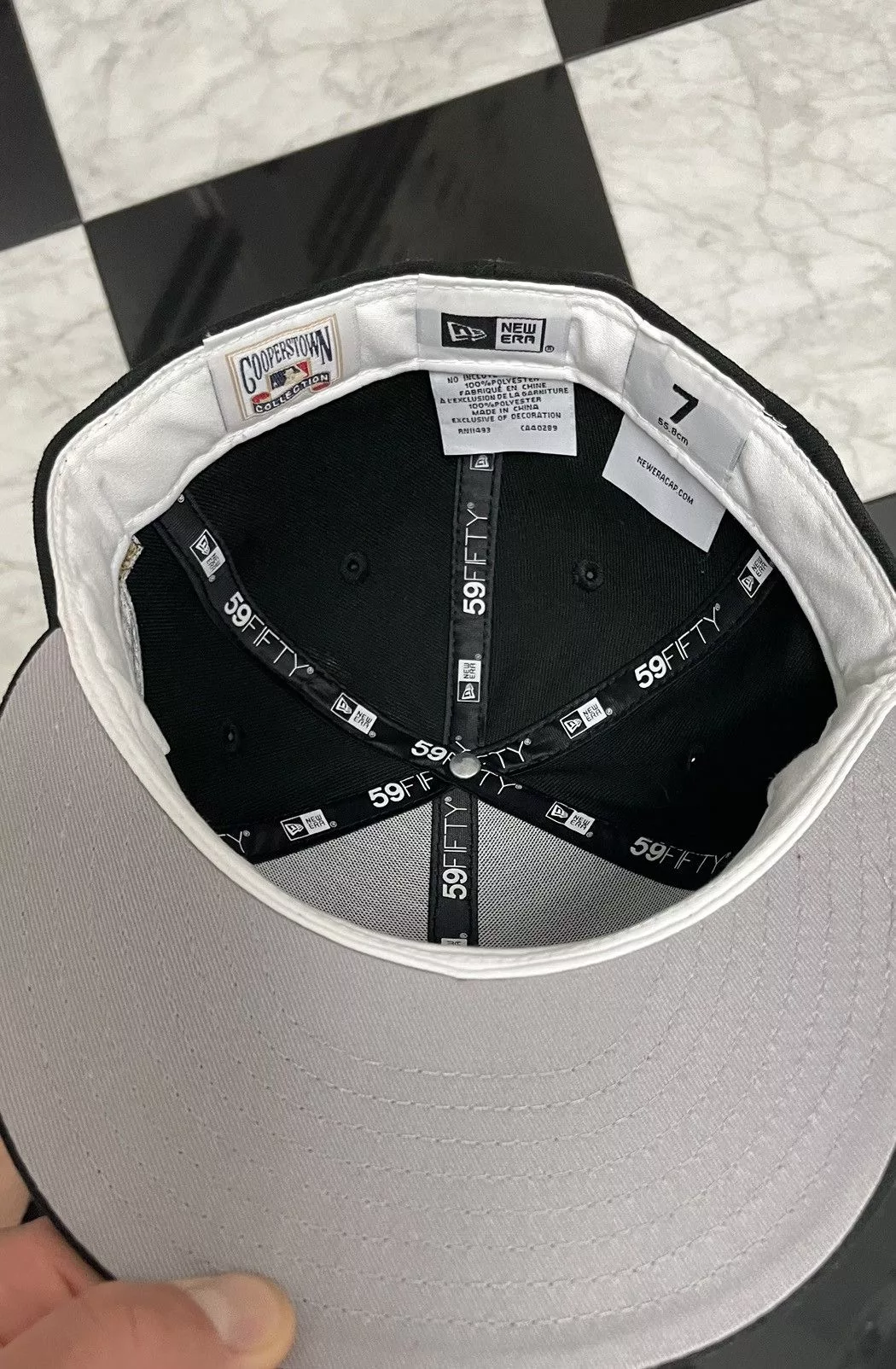New Era Hats New Era 🔥 Exclusive Sox hat customized size 7 Black