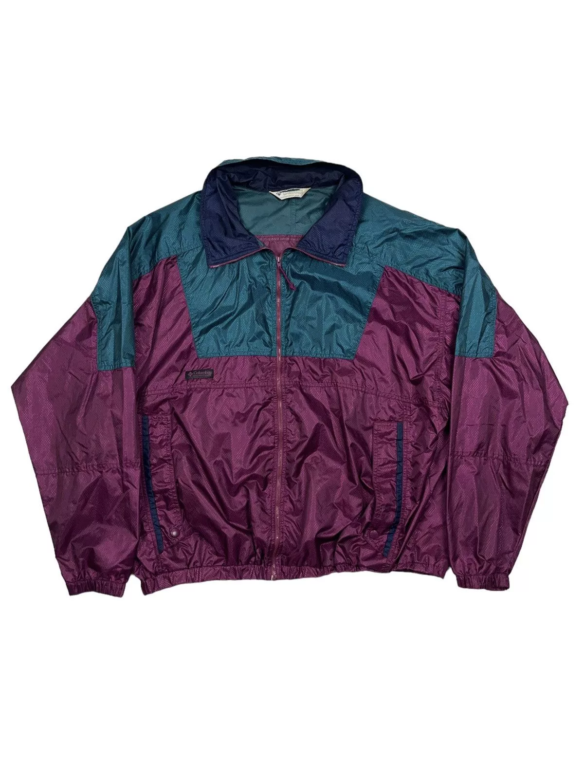 Columbia Light Jackets Columbia × Vintage Vintage 90s Columbia Windbreaker Jacket Multi