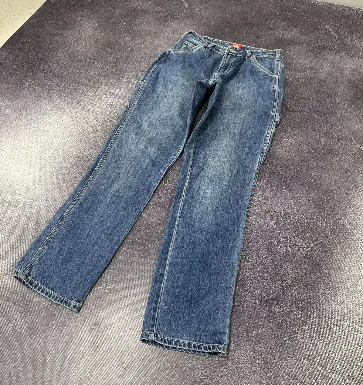 Dickies Denim Vintage Dickies Y2K Blue Work Hype Slim Jeans Streetwear