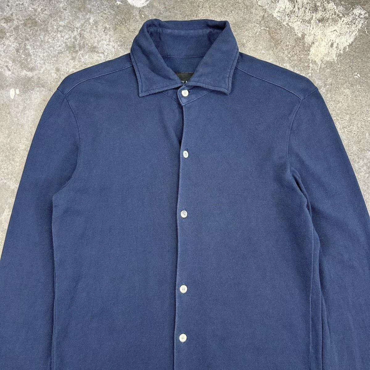 AKM Shirts Button Ups AKM Japan - Button Ups Blue