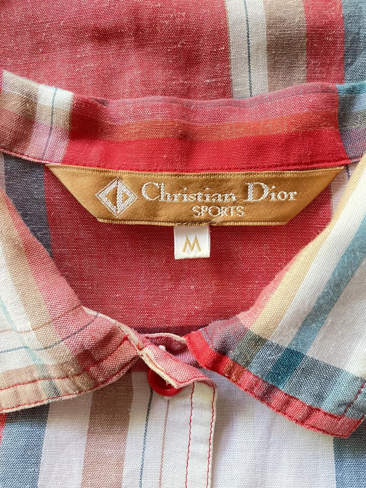 Dior Button Ups Christian Dior shirt Red