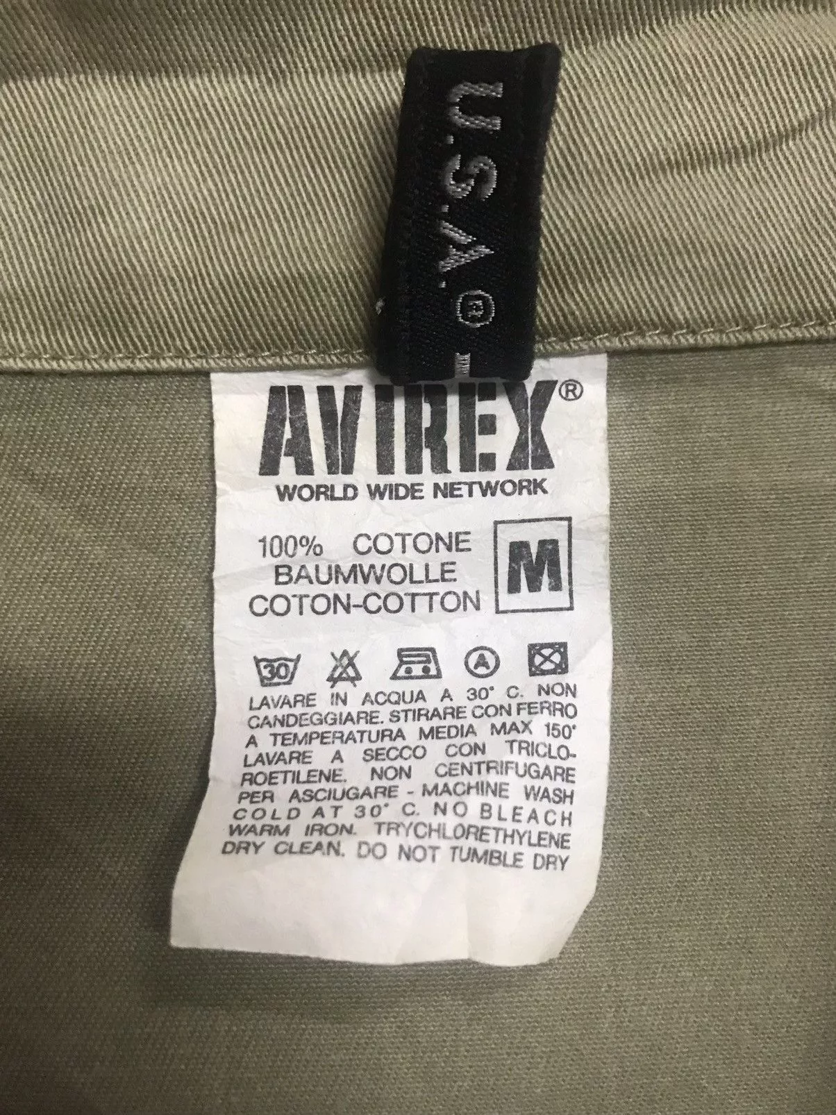 Avirex Light Jackets Avirex Jacket Beige