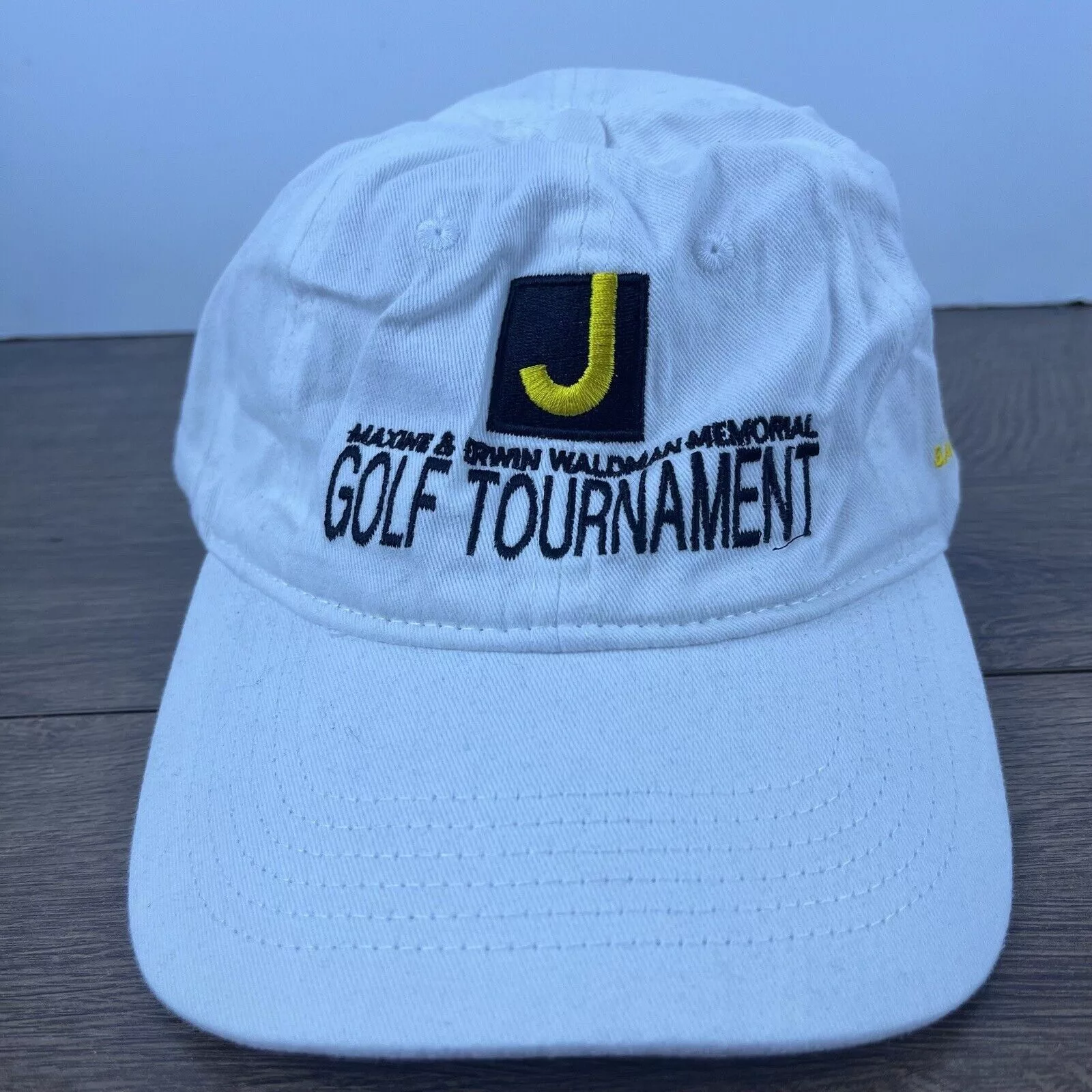 Other Hats Other Maxine Erwin Waldman Golf Tournament Hat White Hat Adjustabl