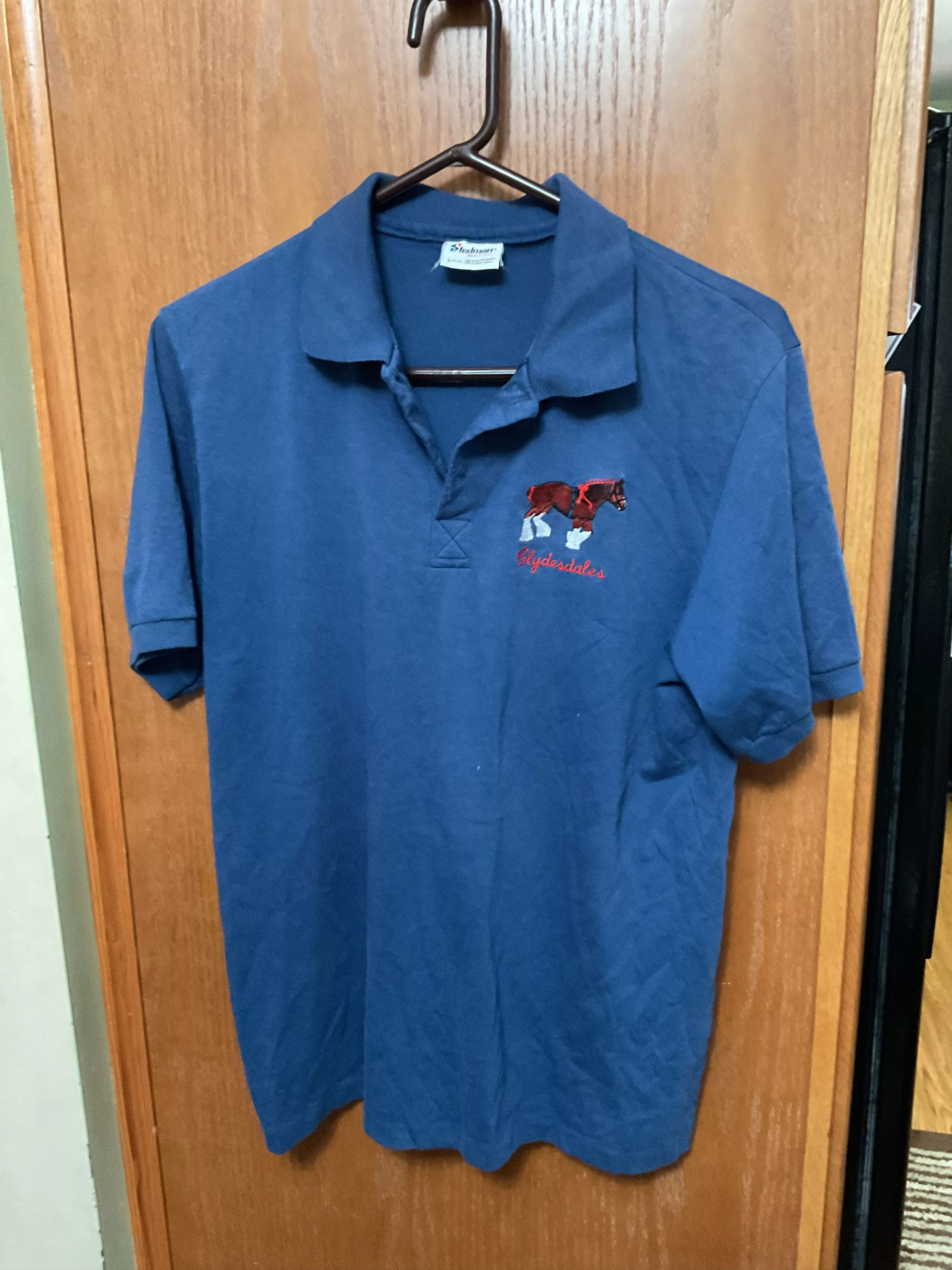 Vintage Polos Vintage Clydesdale Polo Blue
