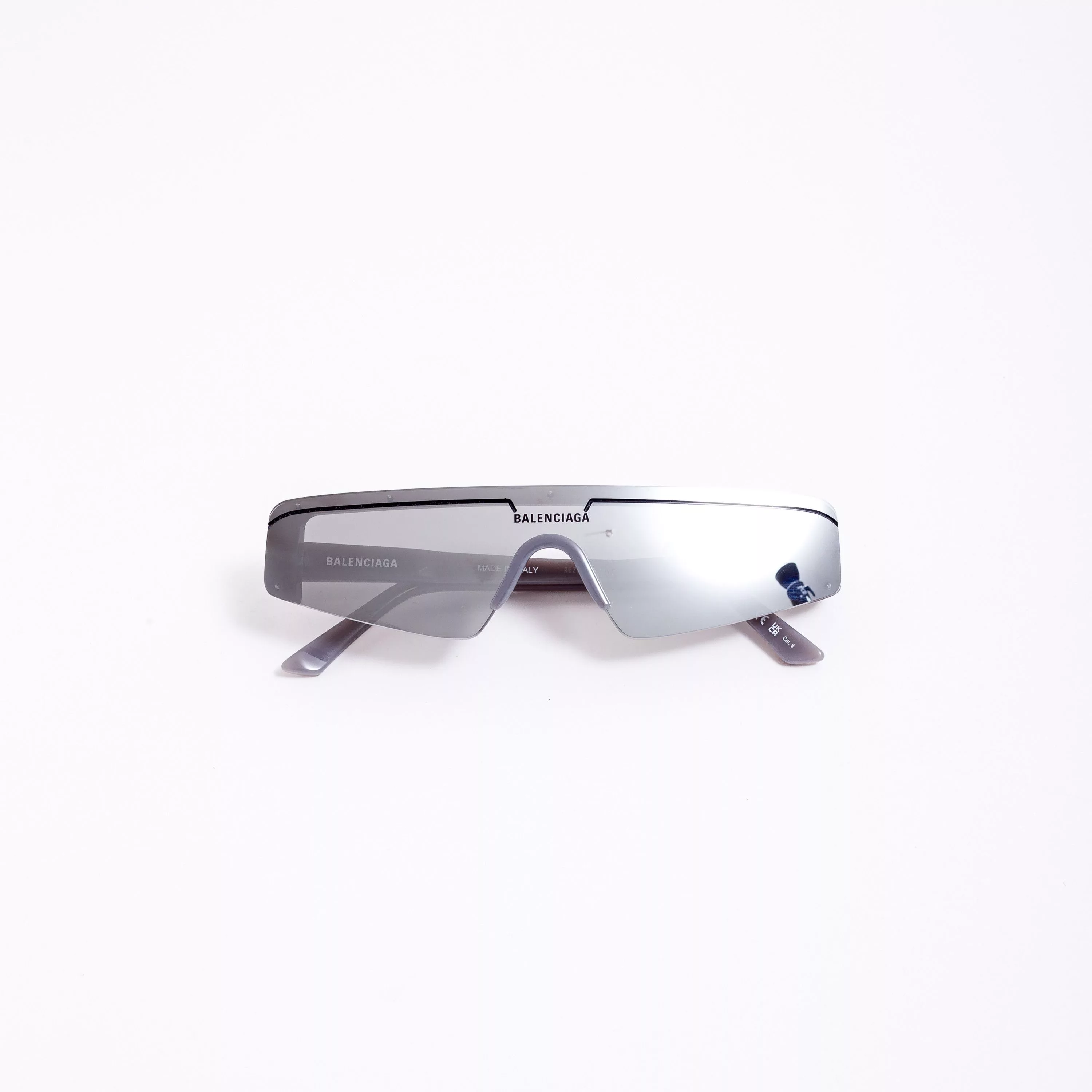 Balenciaga Sunglasses BALENCIAGA BB0003S 011 GRAY SILVER