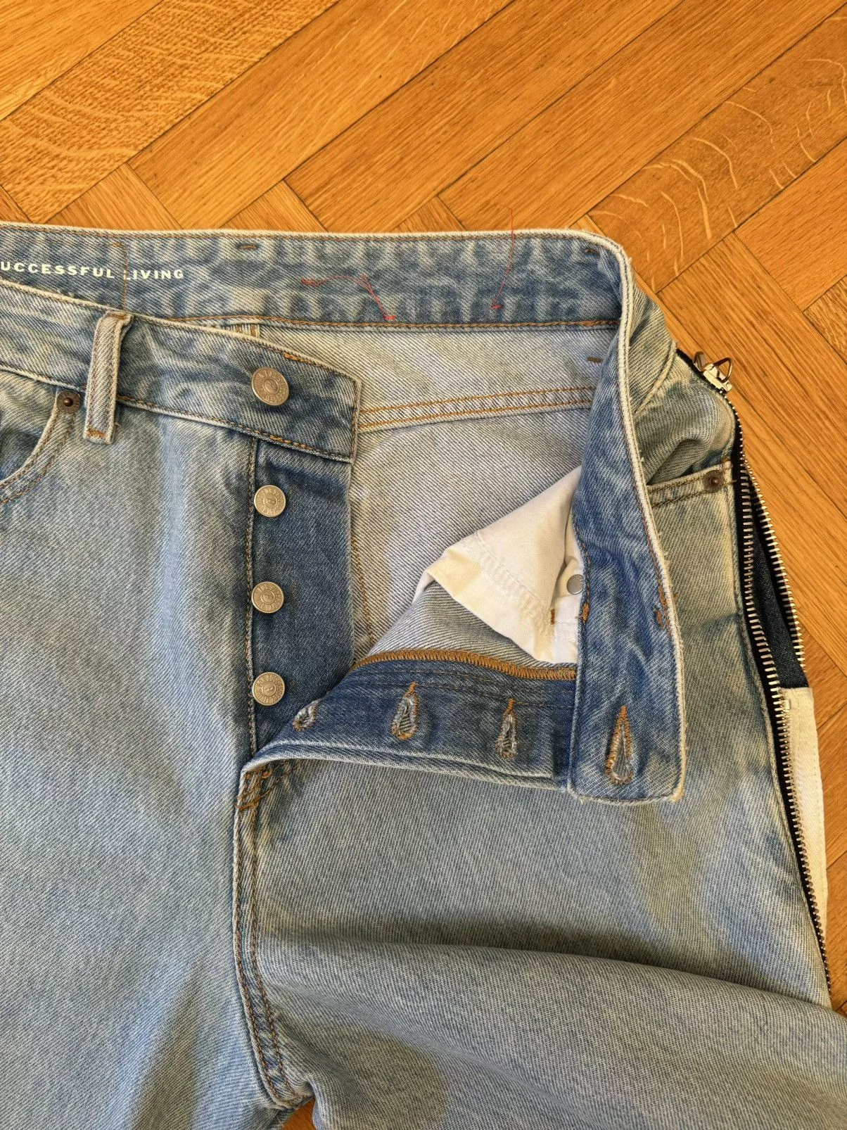 Diesel Denim DIESEL double zip DENIM Blue