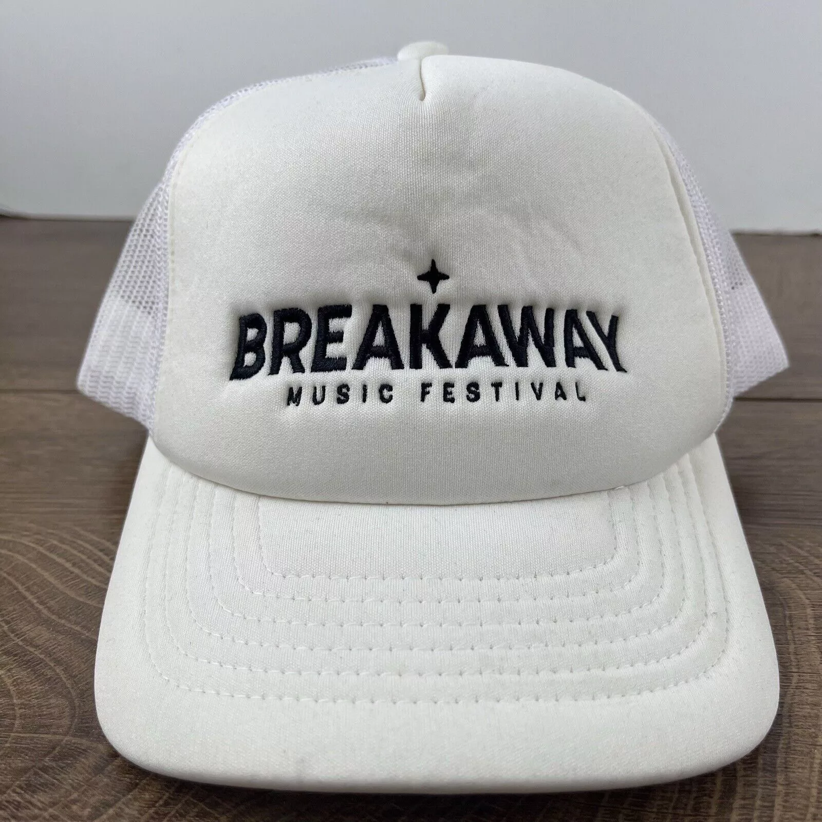 Other Hats Other Breakaway Musical Festival Hat White Cap Hat Adjustable Hat