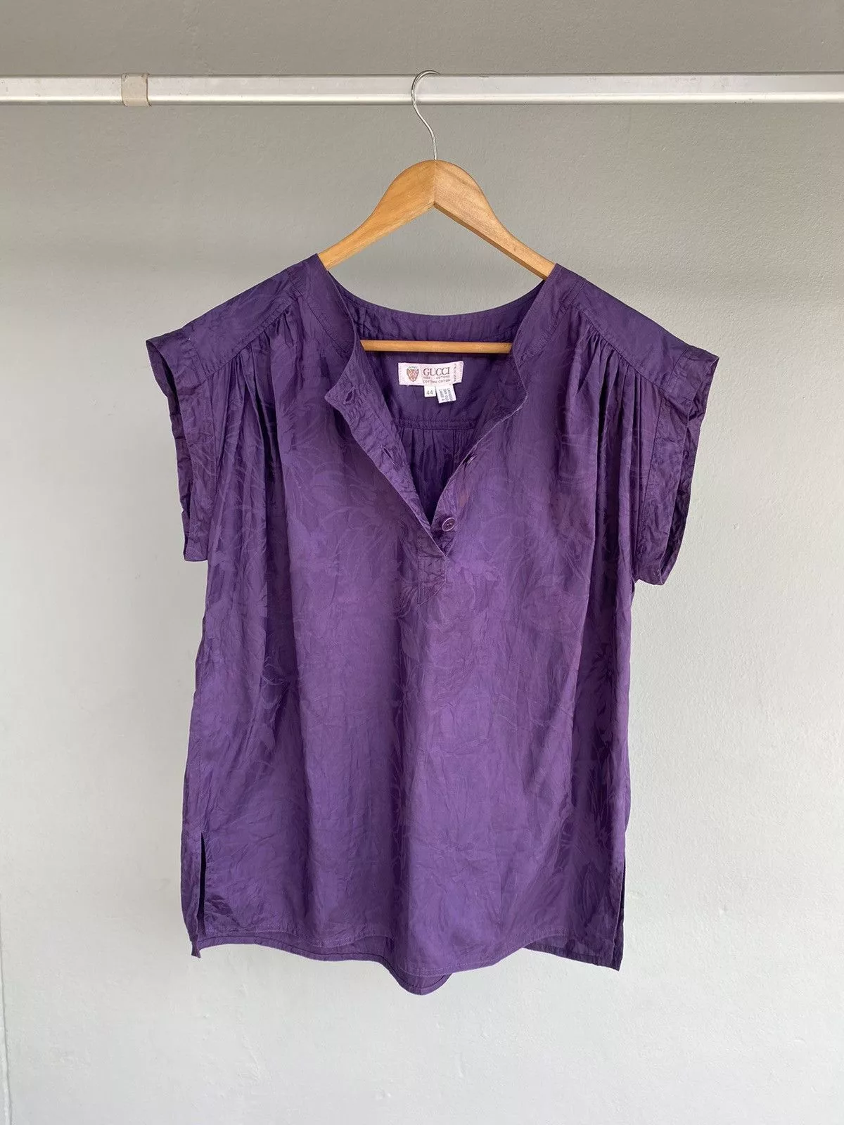 Gucci × Vintage Gucci Blouses vintage Purple Luxury