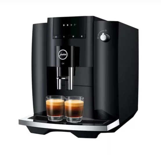 E4 Piano Black Espresso Machine