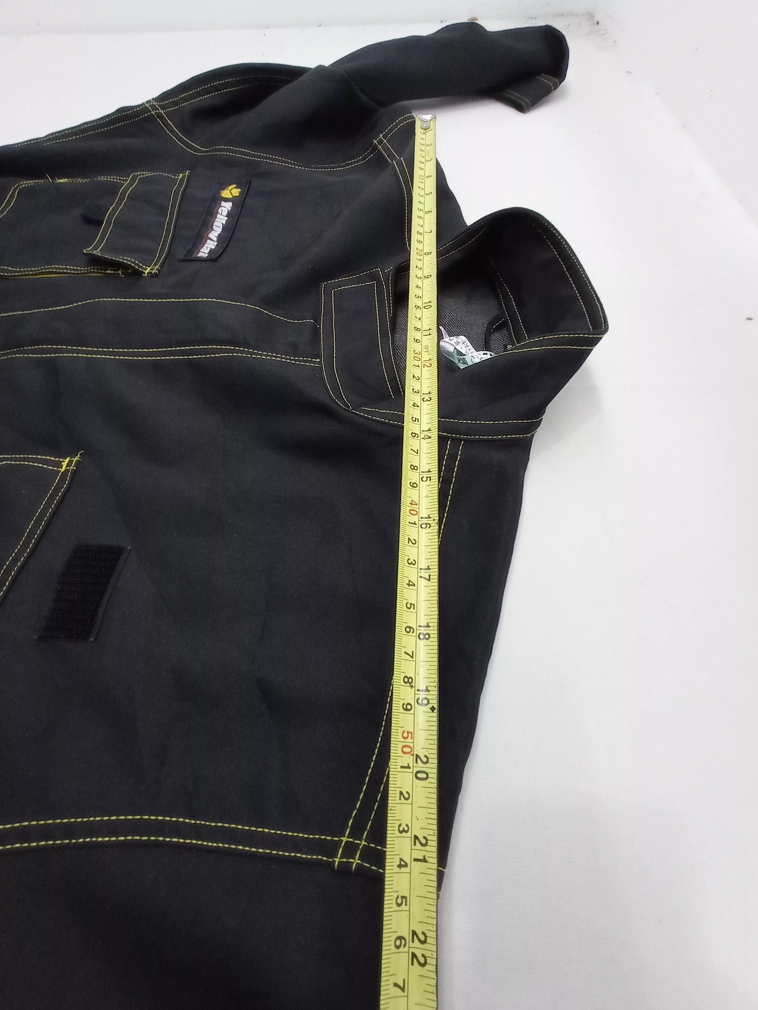 Other Overalls Jumpsuits Other Yellow Hat Coverall Black Workwear