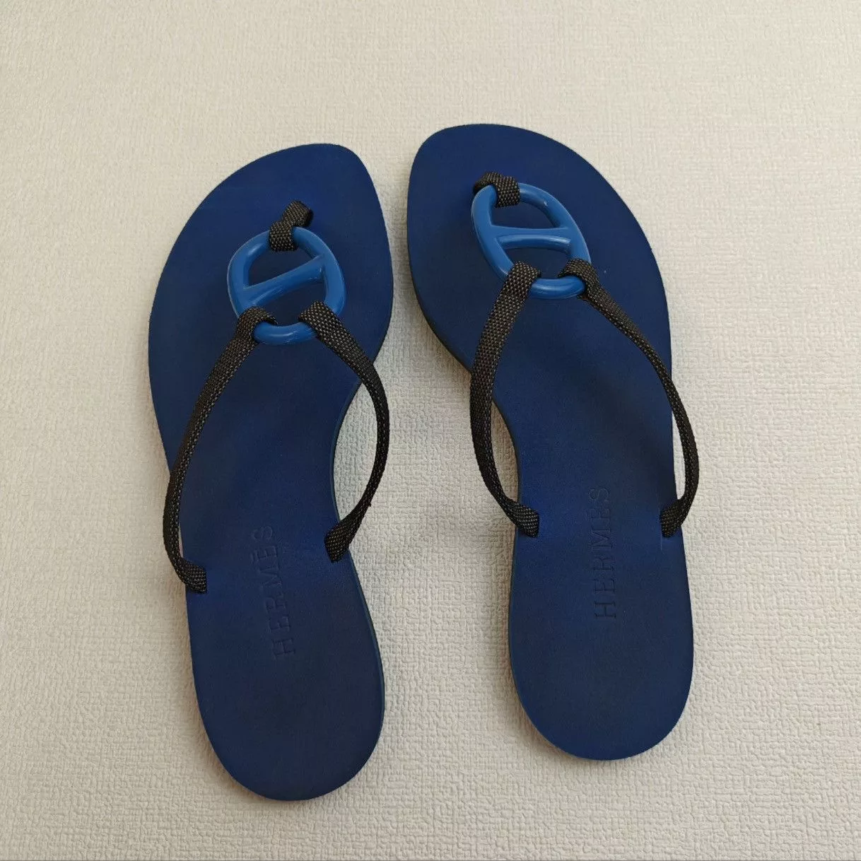 Hermes Sandals Hermes Kala sandal Blue