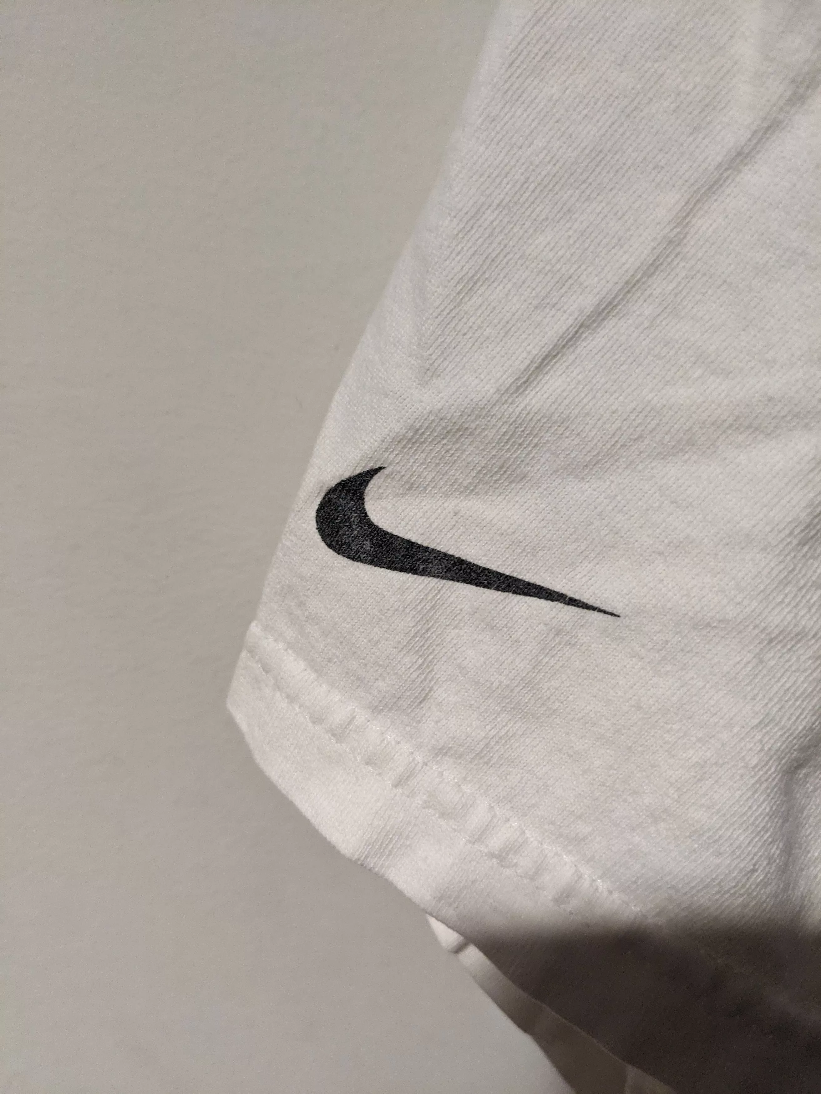 NFL Short Sleeve T Shirts NFL × Nike × Vintage Vintage 90s Nike Pittsburgh Steelers NFL Football T-Shirt White
