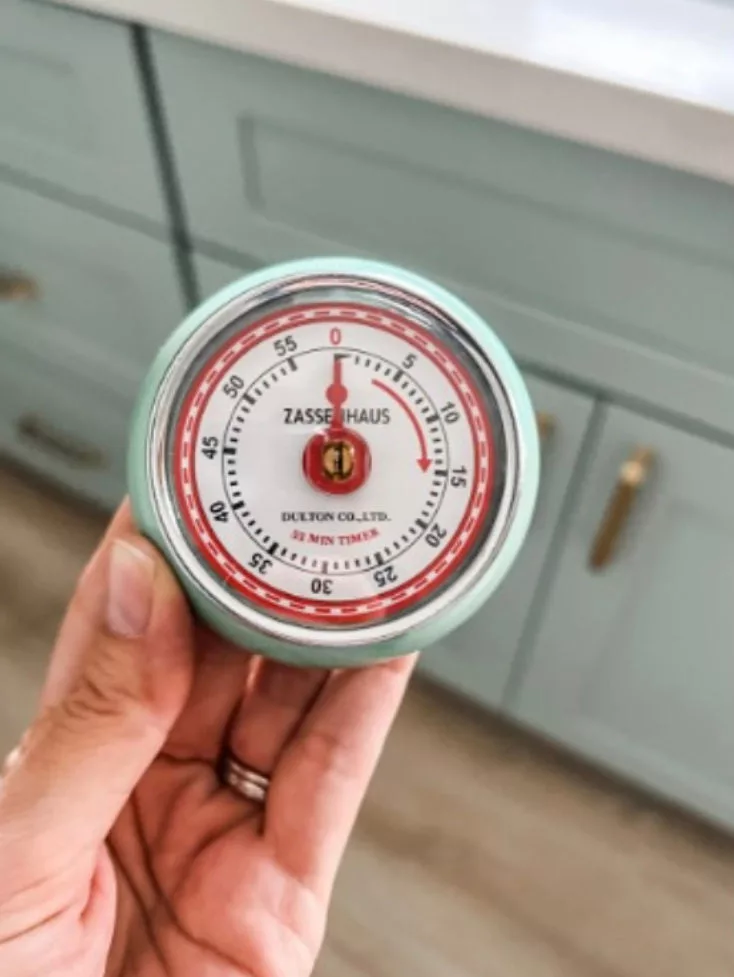 Mint Green Retro Timer
