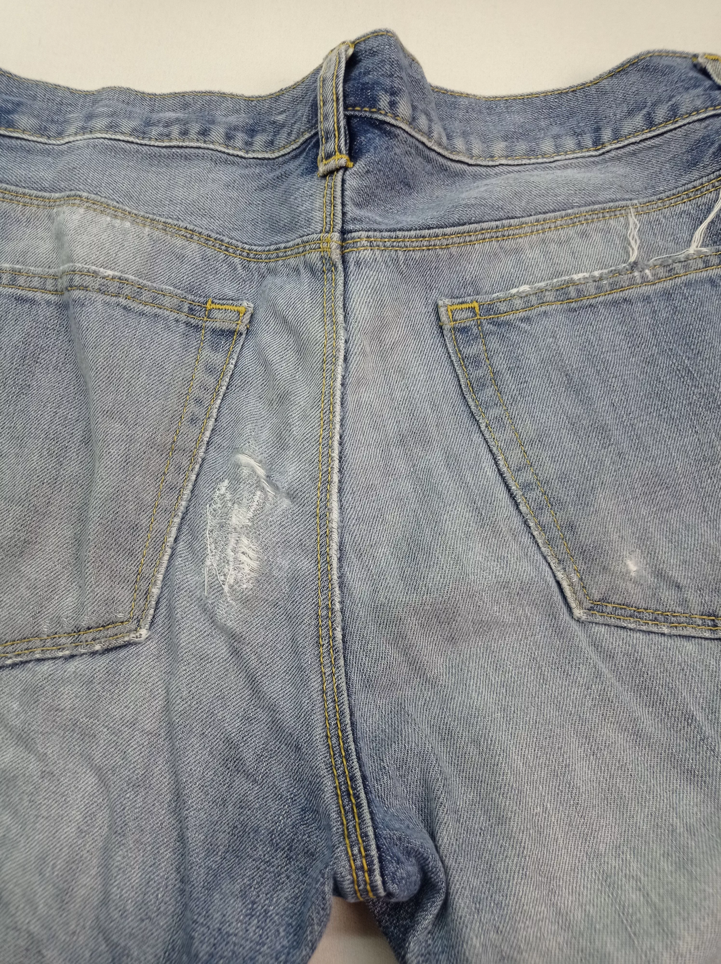 Gap Denim Gap Distressed Denim Pants Blue