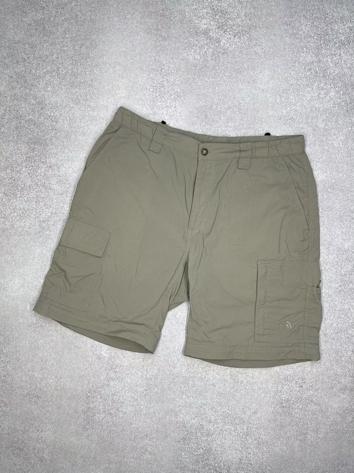The North Face Shorts The North Face × Vintage Vintage The North Face Nylon Cargo Shorts Outdoor Gorpcore Beige