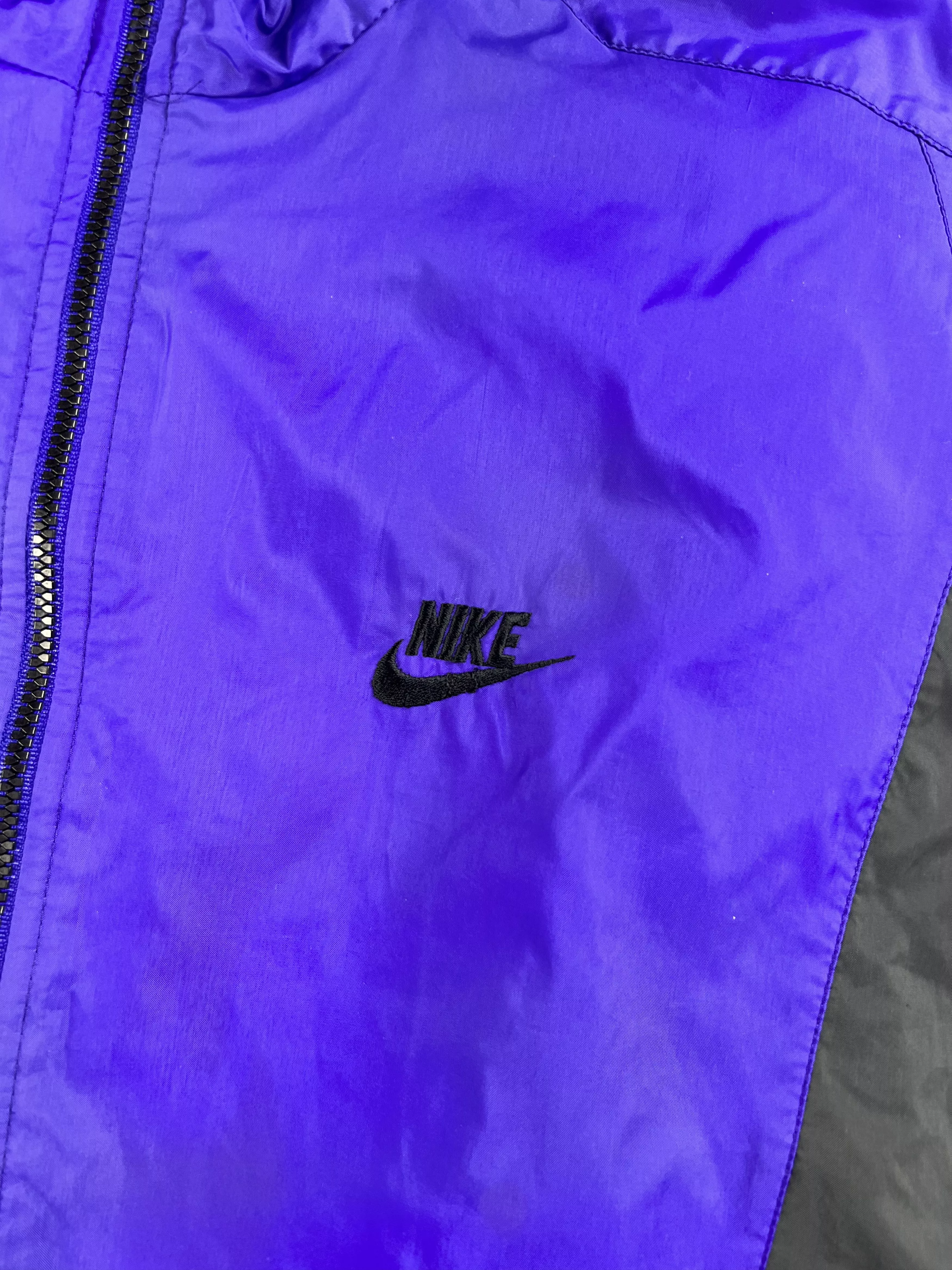 Nike Light Jackets Nike × Vintage Vintage Nike nylon Track Top Jacket Multi
