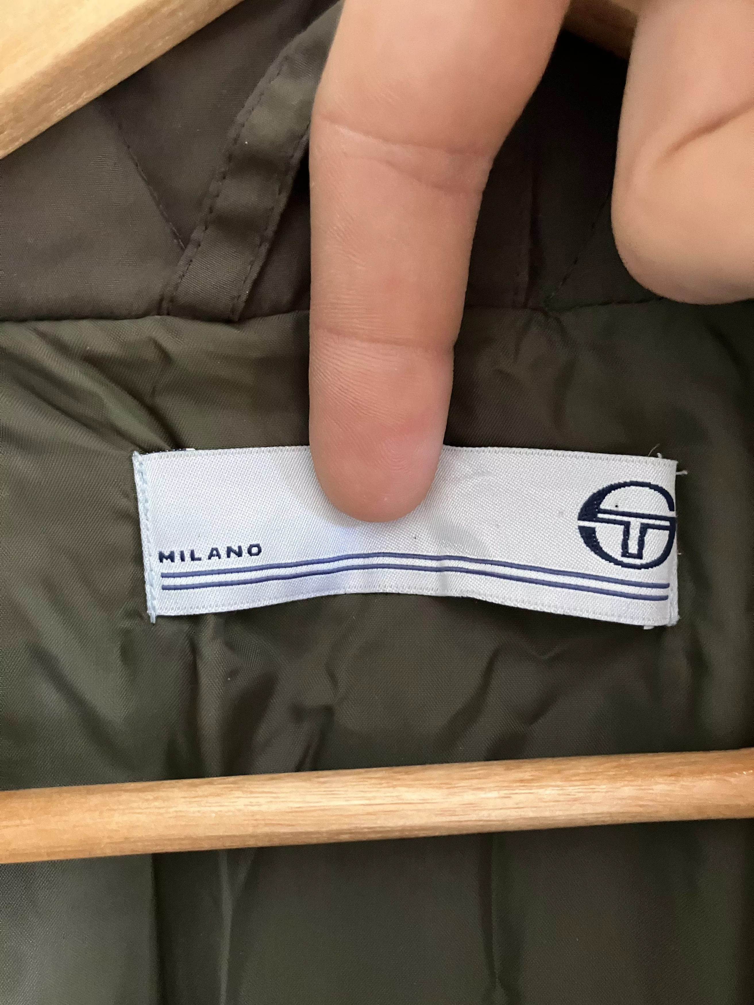 Sergio Tacchini Heavy Coats Sergio Tacchini Quilted Down Jacket Green
