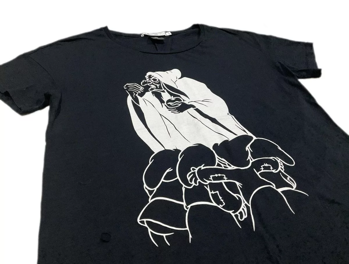 Jun Takahashi Short Sleeve T Shirts Jun Takahashi × Undercover × Uniqlo 🔥Disney x Undercover Shirt Black