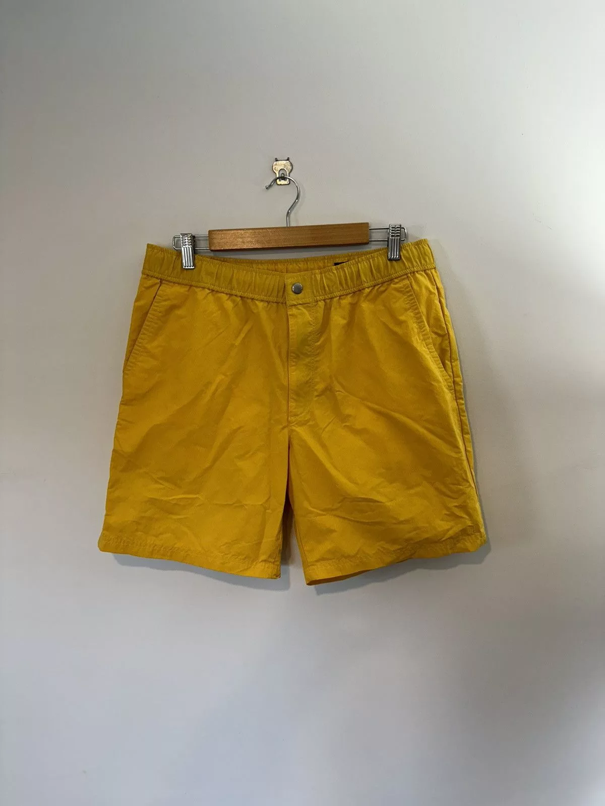 Rag & Bone Shorts rag & bone Eaton Water Resistant Pull On Short Yellow