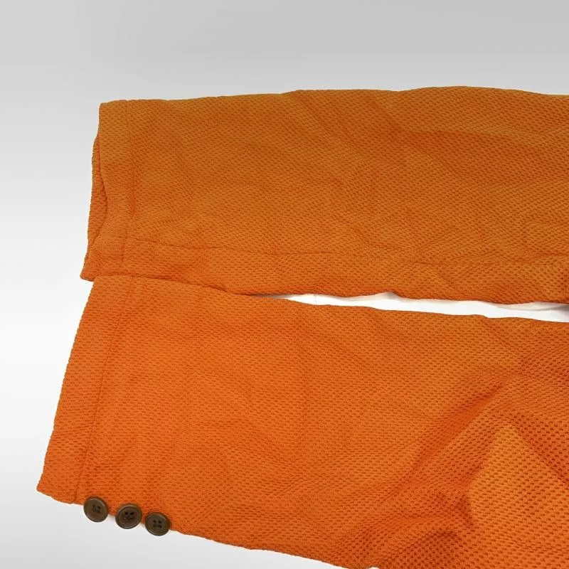 Comme des Garcons Light Jackets Comme des Garcons Jacket Docking Tailored Long Sleeve Orange