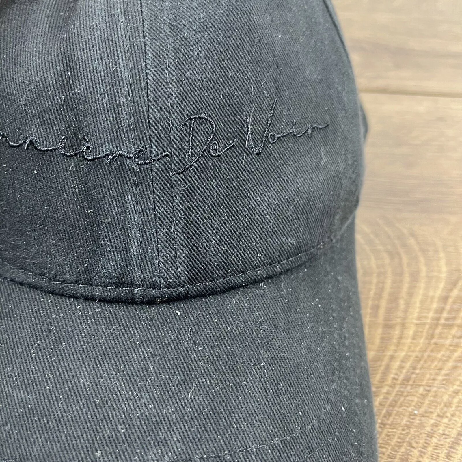 Other Hats Other Manier Der Noir Adjustable Hat Black Hat Adult Fit Black Hat