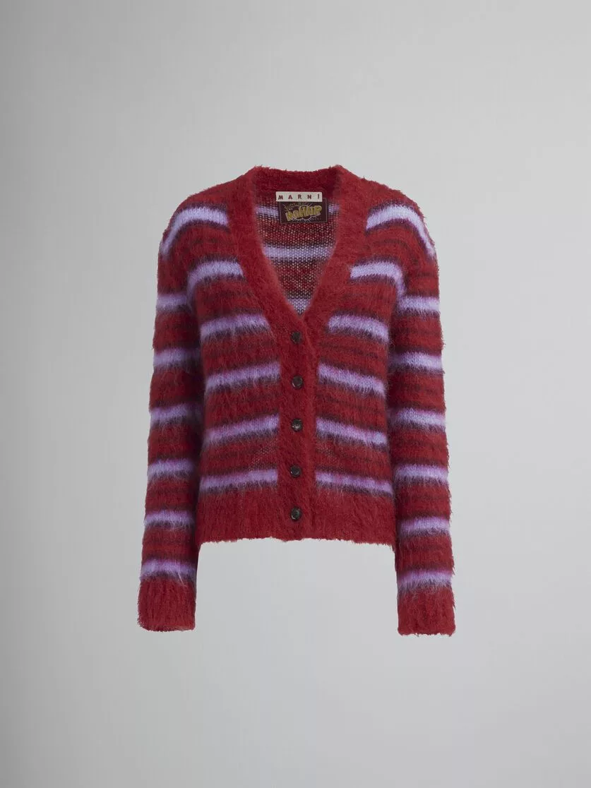 Marni Sweaters Marni o1srvl11e0624 Mohair Sweater in Red