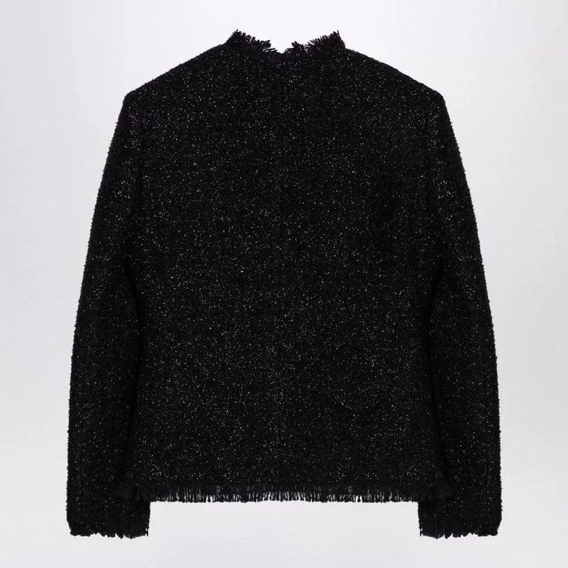 Givenchy Jackets Givenchy Black Tweed And Lurex Jacket Multi
