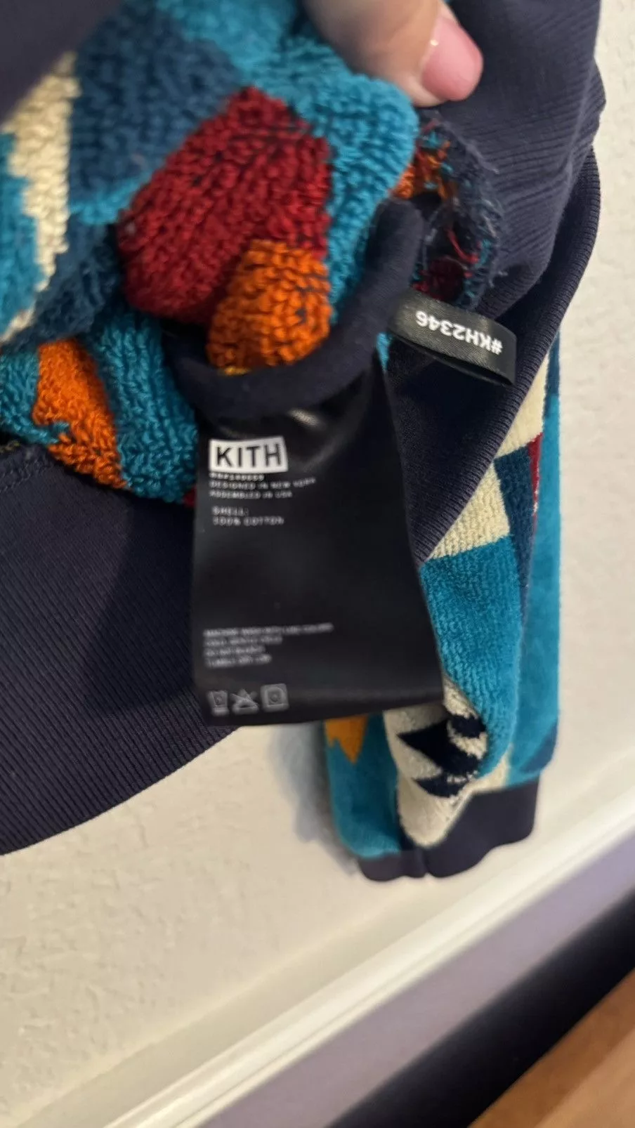 Kith Sweatshirts Hoodies Kith × Pendleton RARE Kith x Pendleton Sweatshirt Blue