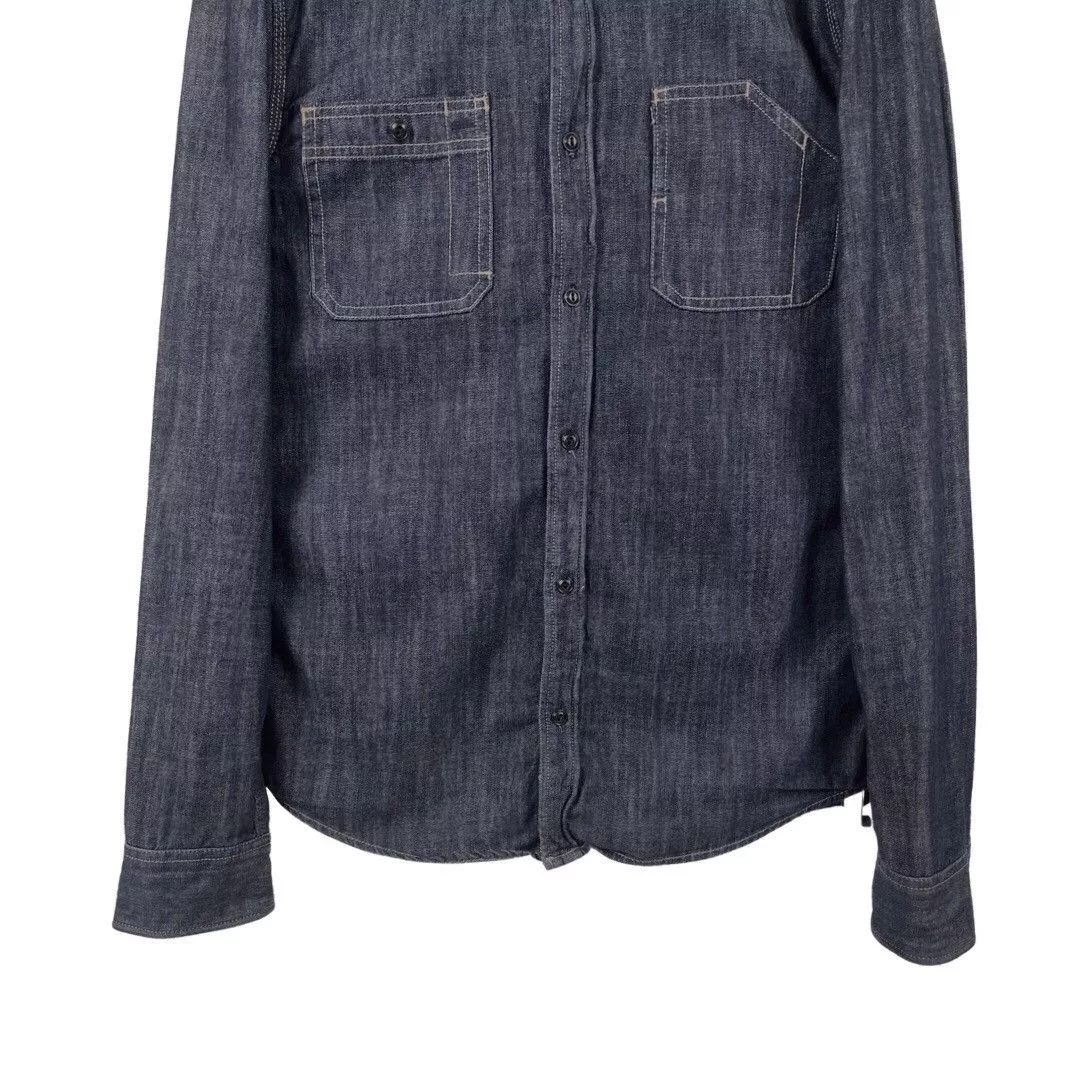 Allsaints Shirts Button Ups Allsaints Spitalfields Denim Shirt Blue