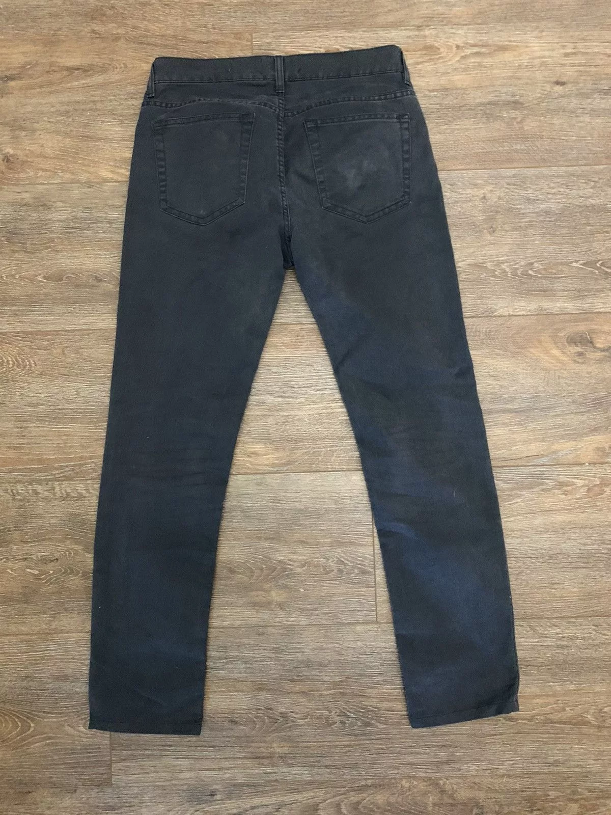Acne Studios Denim Acne Studios Ace Ups in Navy Blue