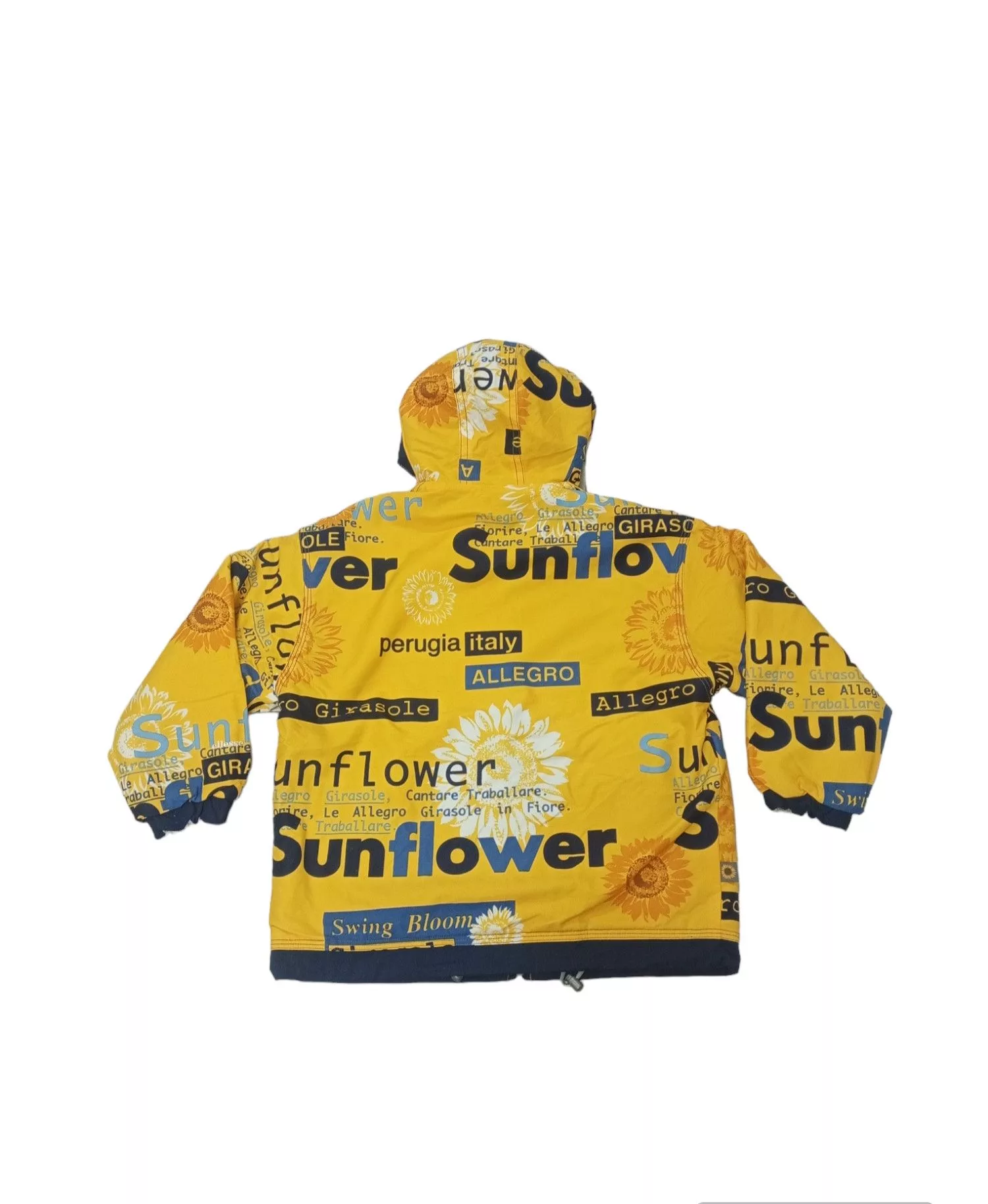 Ellesse Bombers Ellesse × Sunflower × Vintage Vintage 90's Ellesse Sunflower Ski Bombers Jacket Yellow