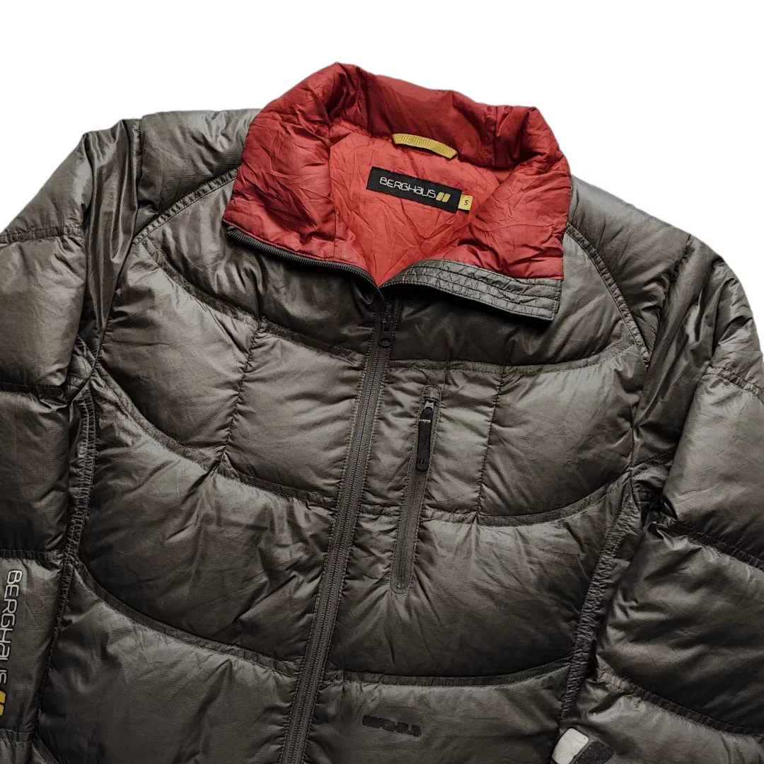 Berghaus Light Jackets Berghaus Goose Down Jacket Brown Gorpcore