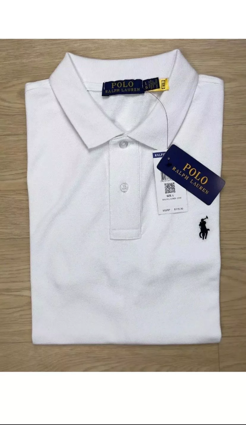 Designer Polos Designer × Polo Ralph Lauren Ralph Lauren White Polo