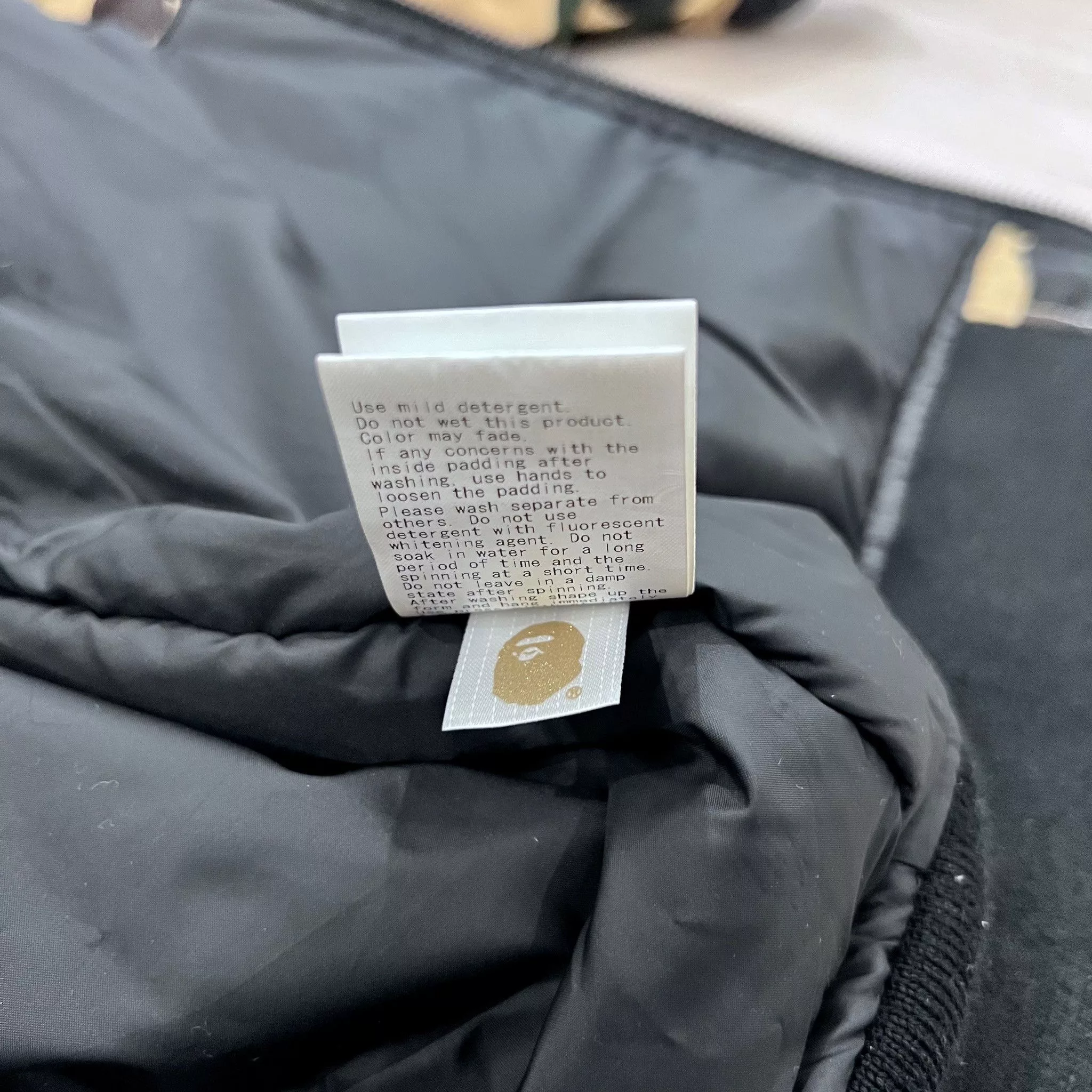 Bape Bombers BAPE 1st Camo Half MA-1 Split Bomber Jacket Multi