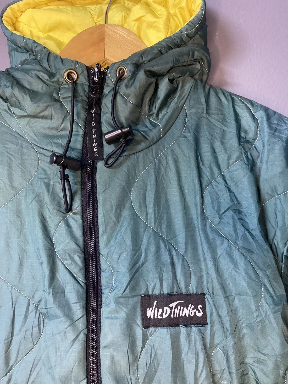 Wild Things Light Jackets Wild things reversible jacket Green Gorpcore