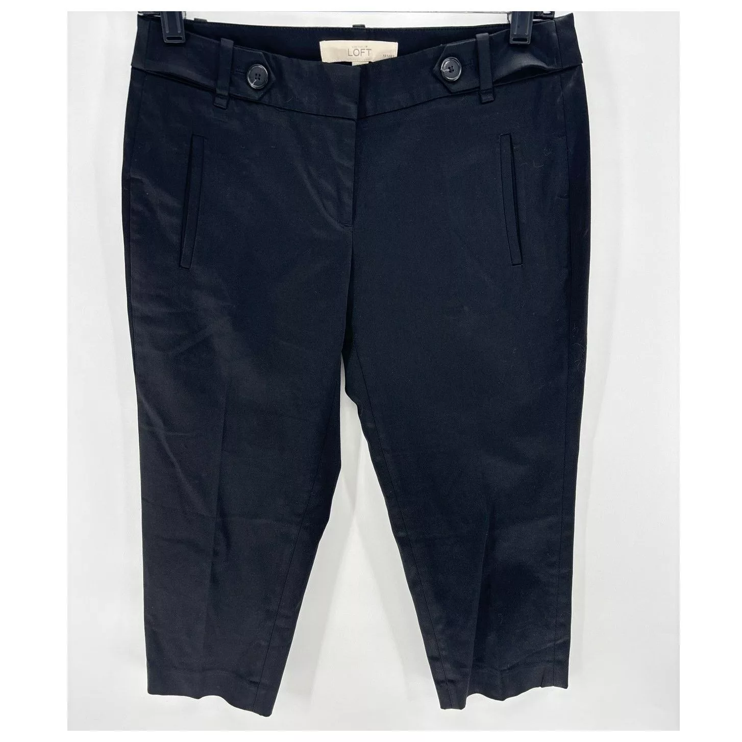 Loft Pants Loft Women's Petite size 2 Black capris