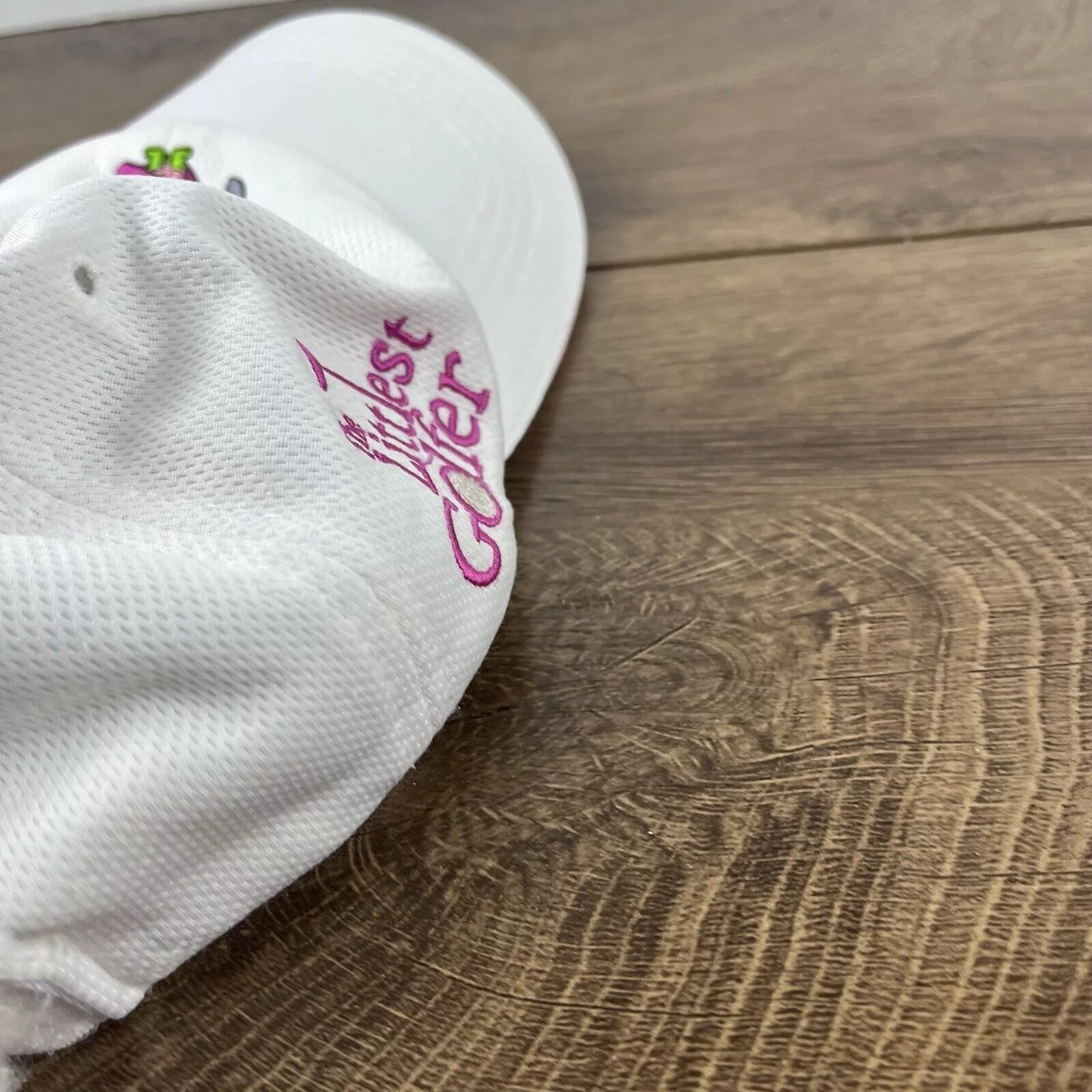Other Hats Other Little Golfer Hat The Littliest Golfer White Adjustable Hat