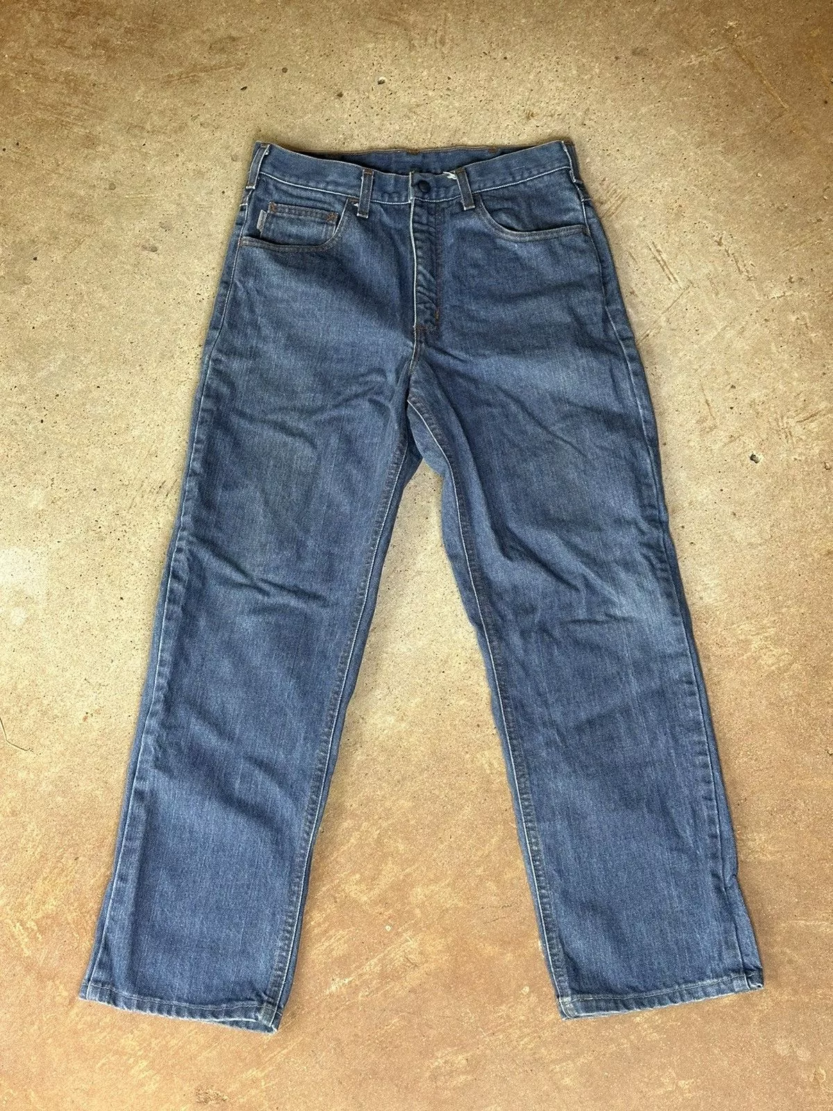 Carhartt Denim Carhartt FR Thick Denim Jeans Blue