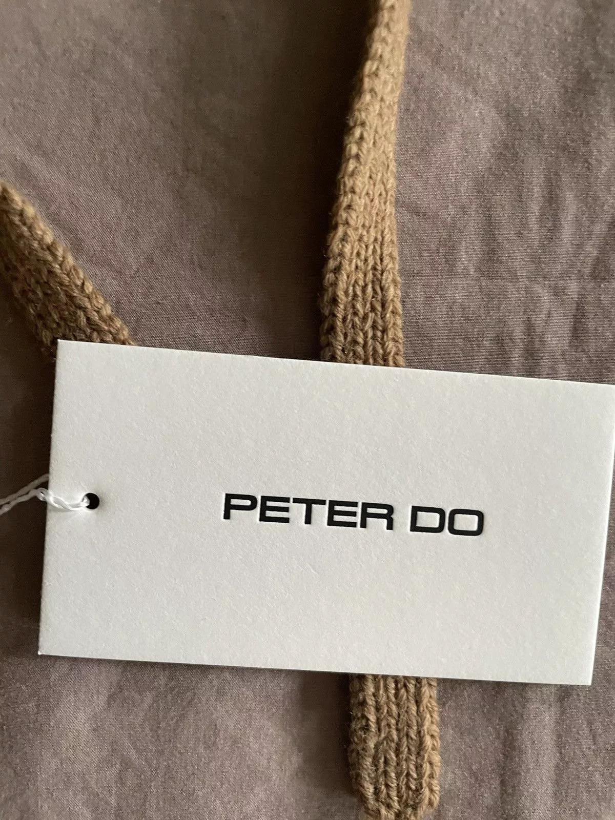 Peter Do Sweaters PETER DO SLEEVES - size S Brown
