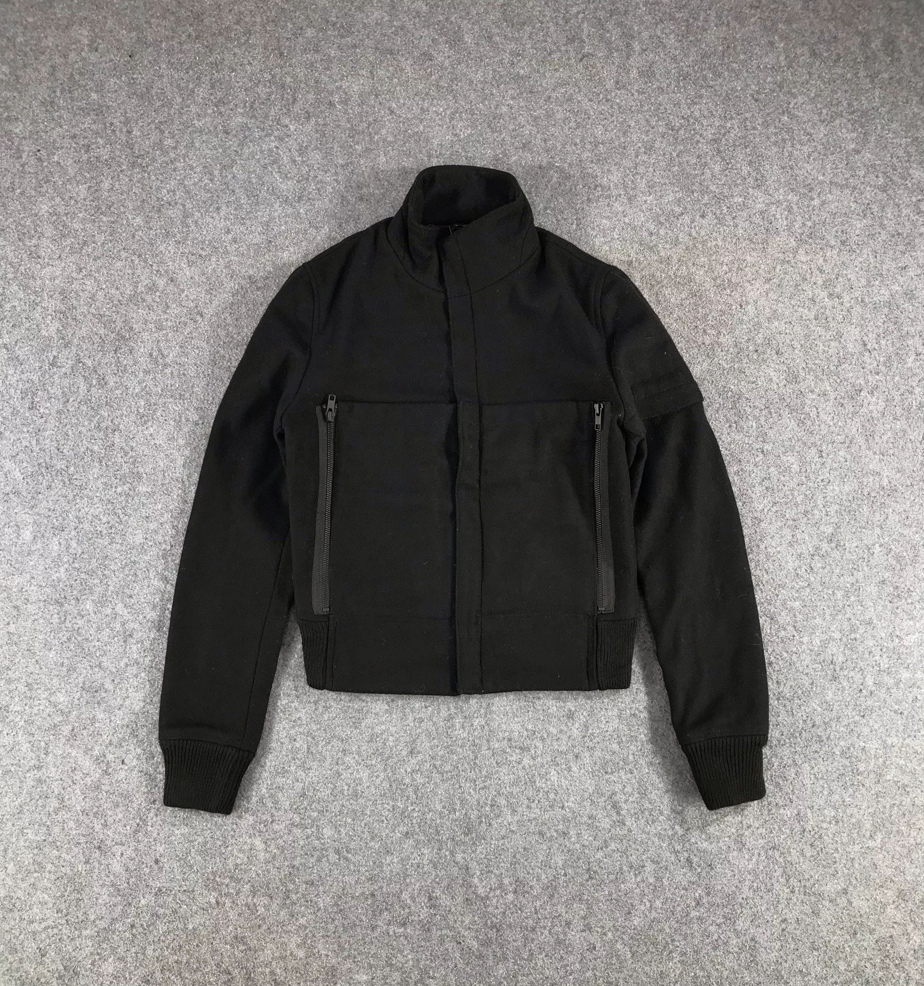 Uniqlo Light Jackets Uniqlo Wool Jacket-M175 Black