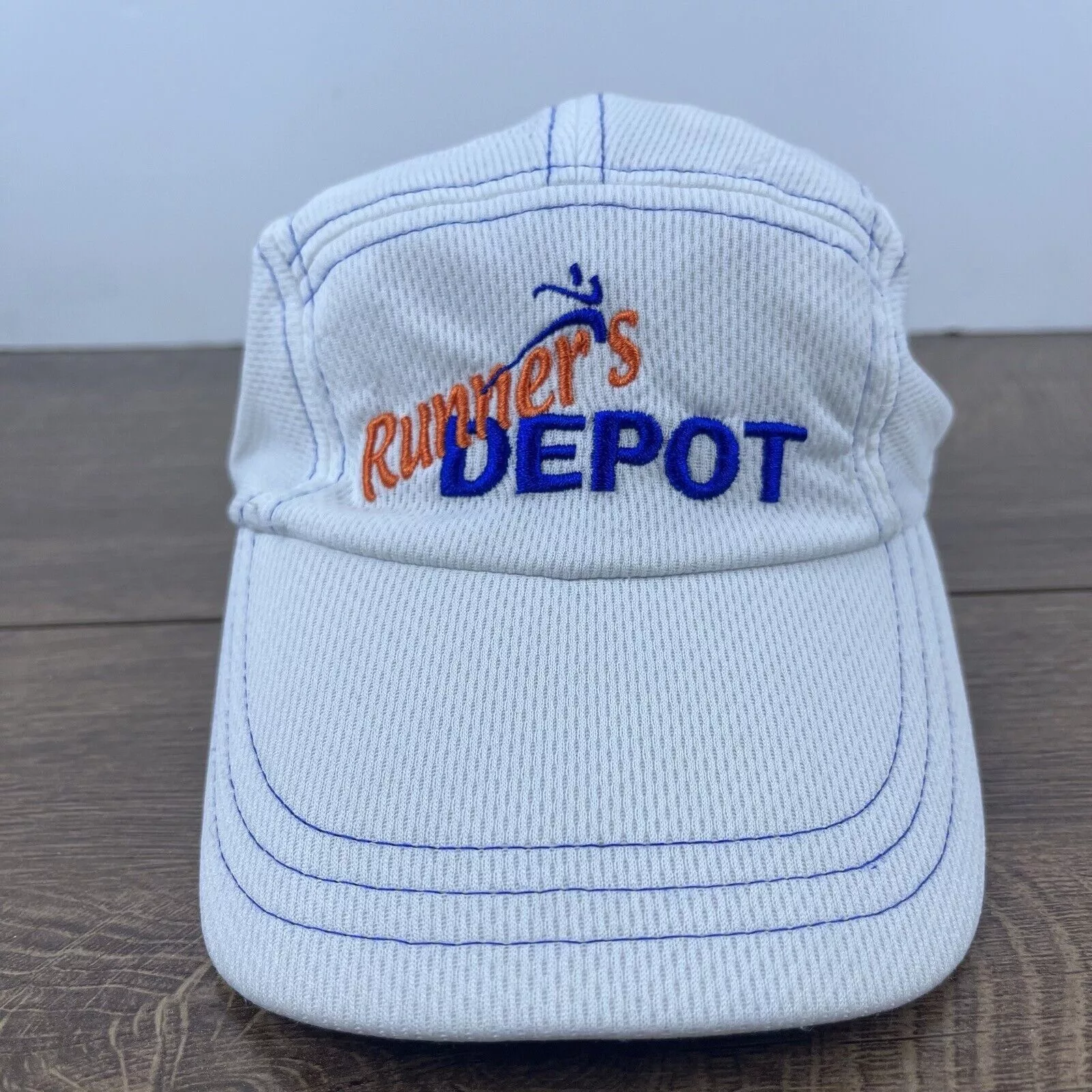 Other Hats Other Runners Depot Hat Running Hat White Adjustable Hat White Adu