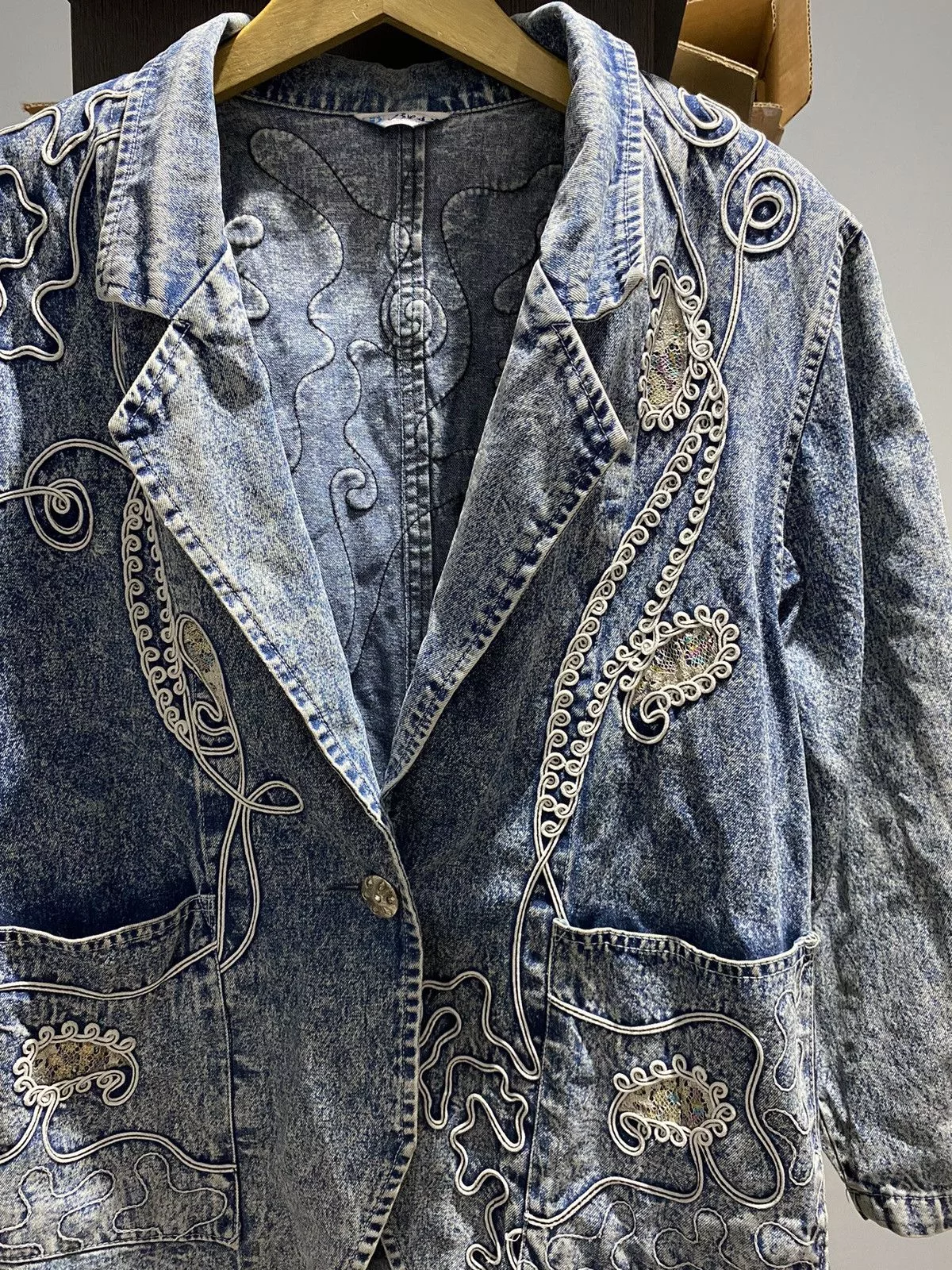 If Six Was Nine Denim Jackets If Six Was Nine × Le Grande Bleu (L.G.B.) × Vintage Best denim archive jacket like LgB style Blue