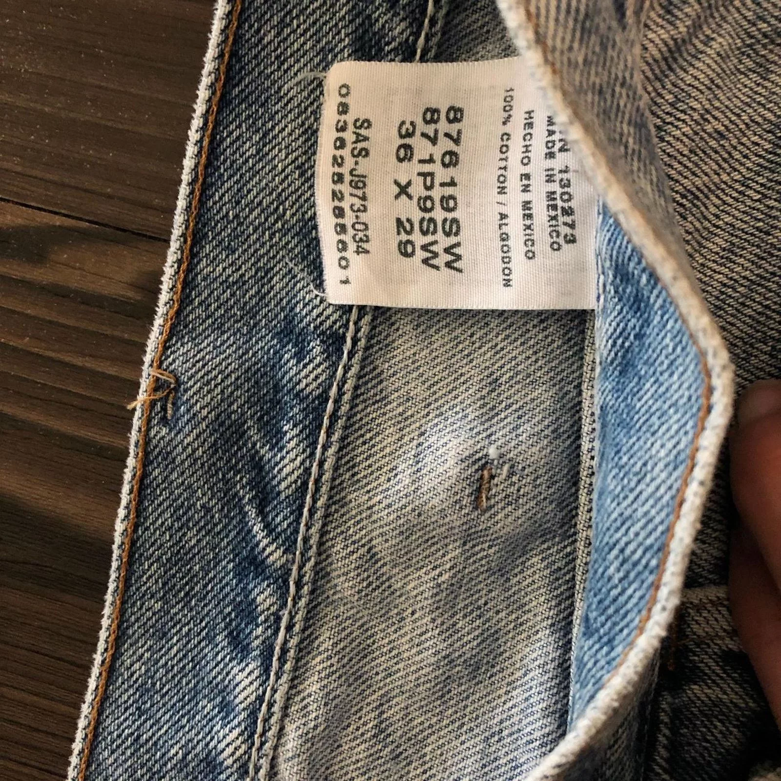 Other Denim Other Men’s Distressed Rustler Denim Jeans Size: 36x29 Blue