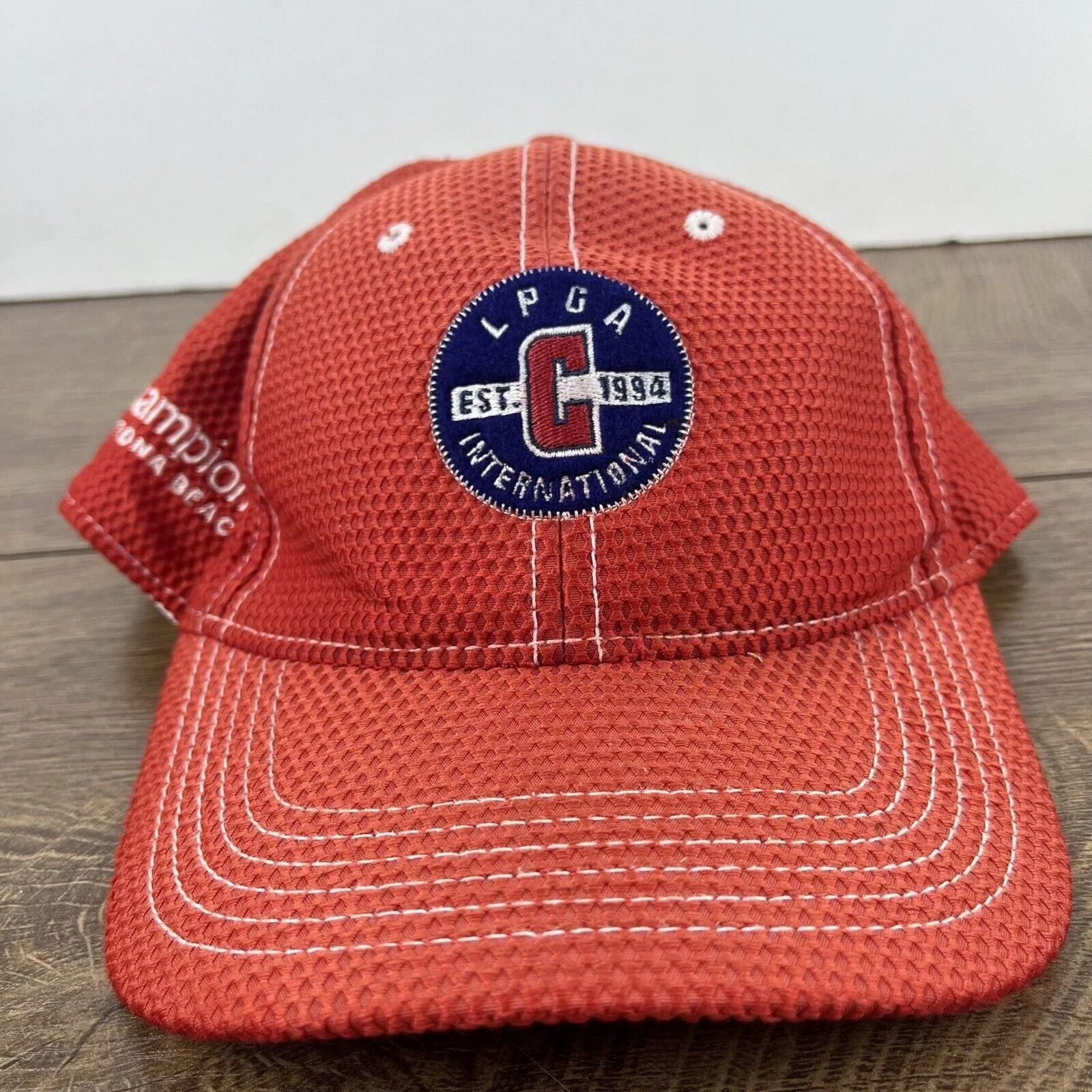 Other Hats Other LPGA International Hat Red Adjustable Hat Red Adult Size Hat