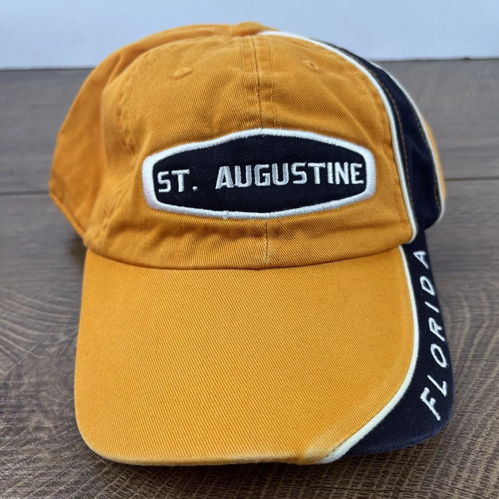 Other Hats Other St. Augustine Hat Florida Adjustable Hat Orange Adjustable H